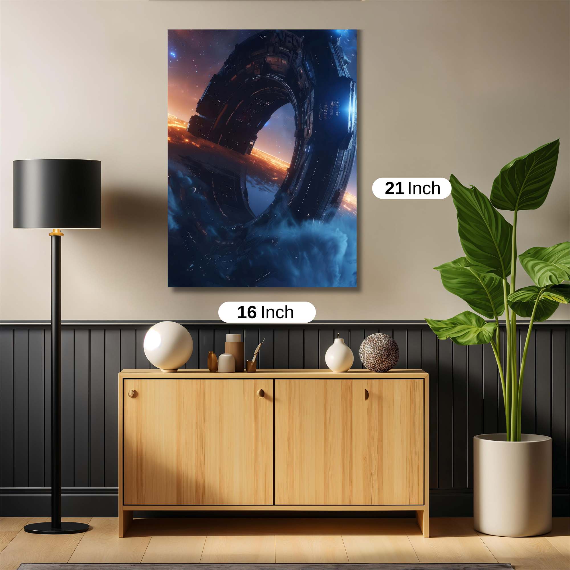 Event Horizon Safe Wall Magnetic / M