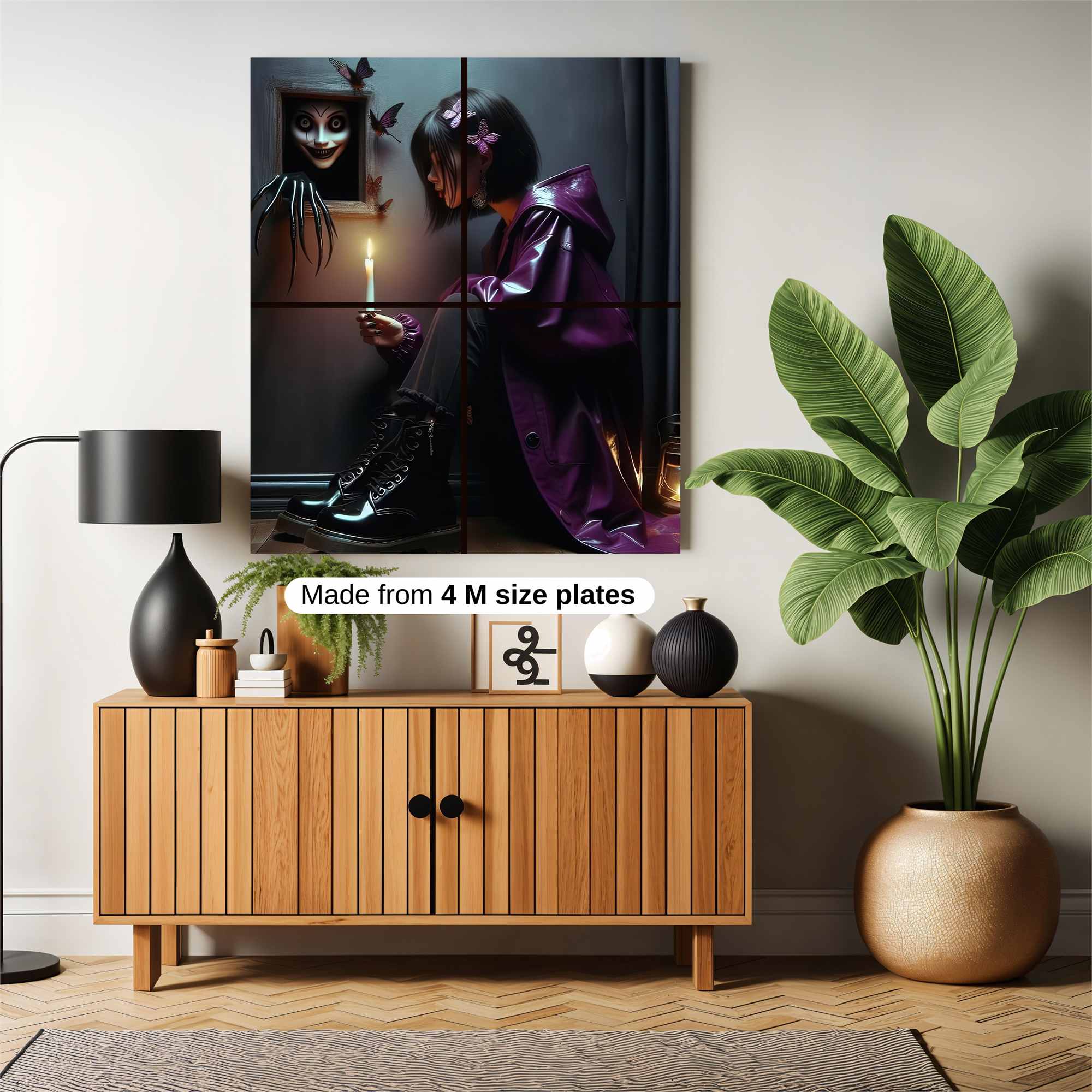 Mirror Menace Safe Wall Magnetic / M