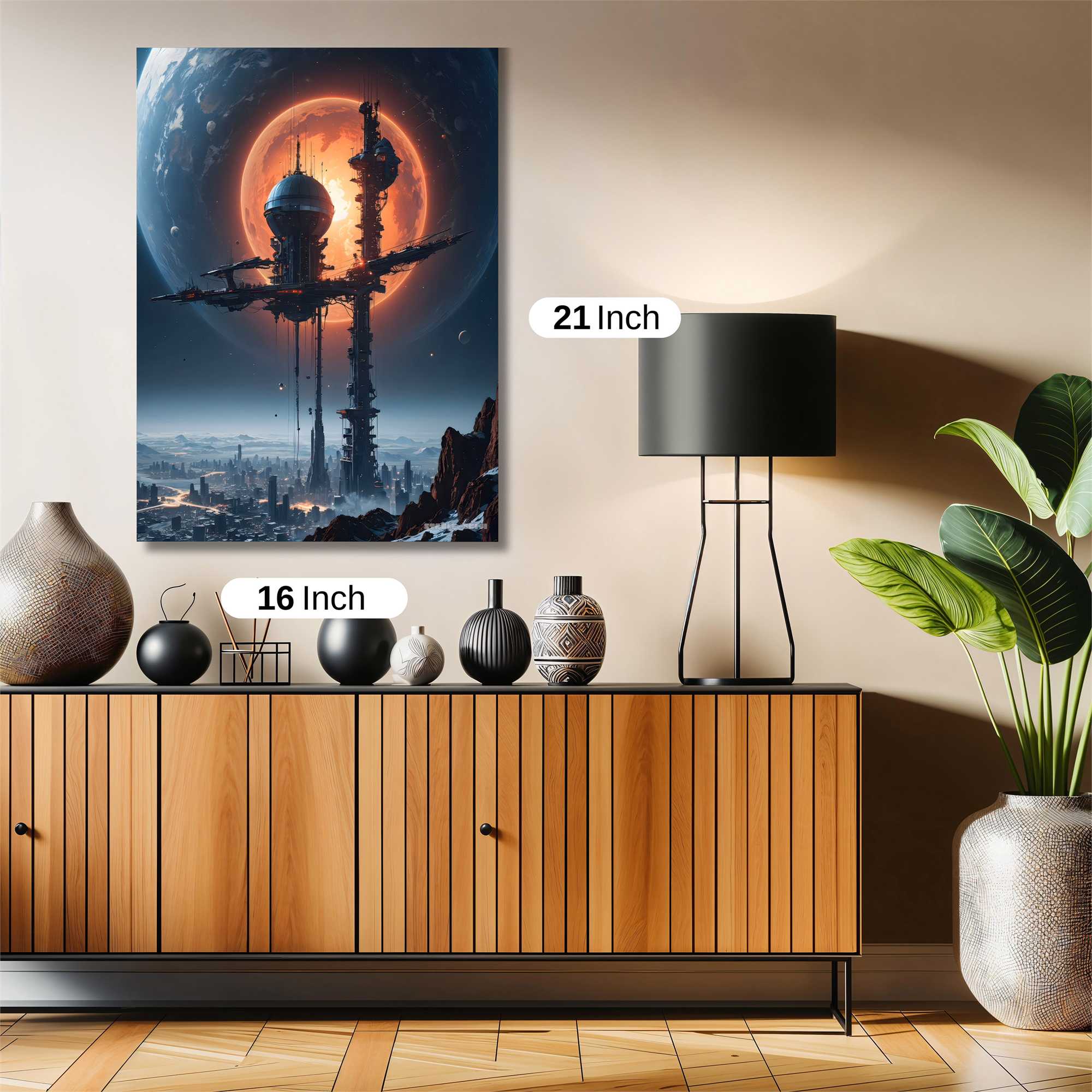 Lunar Serenity Safe Wall Magnetic / M