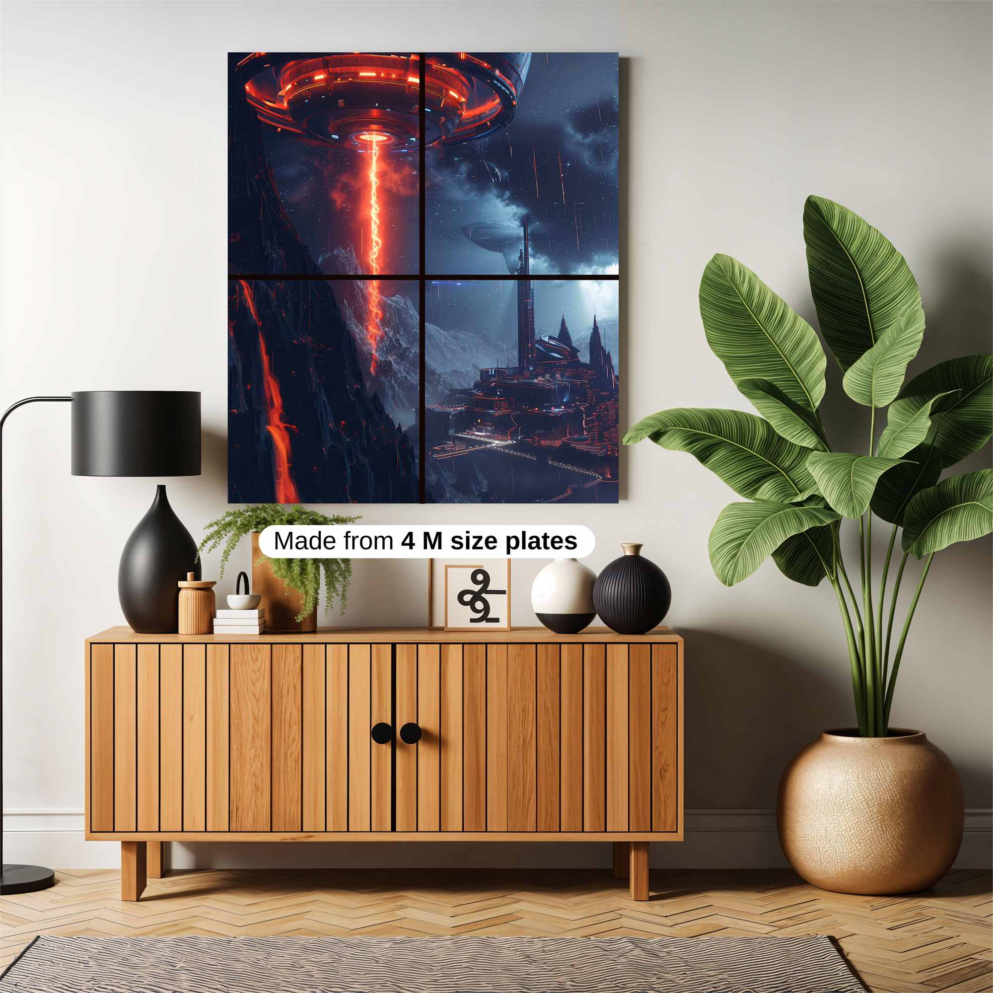 Alien Descent Safe Wall Magnetic / M