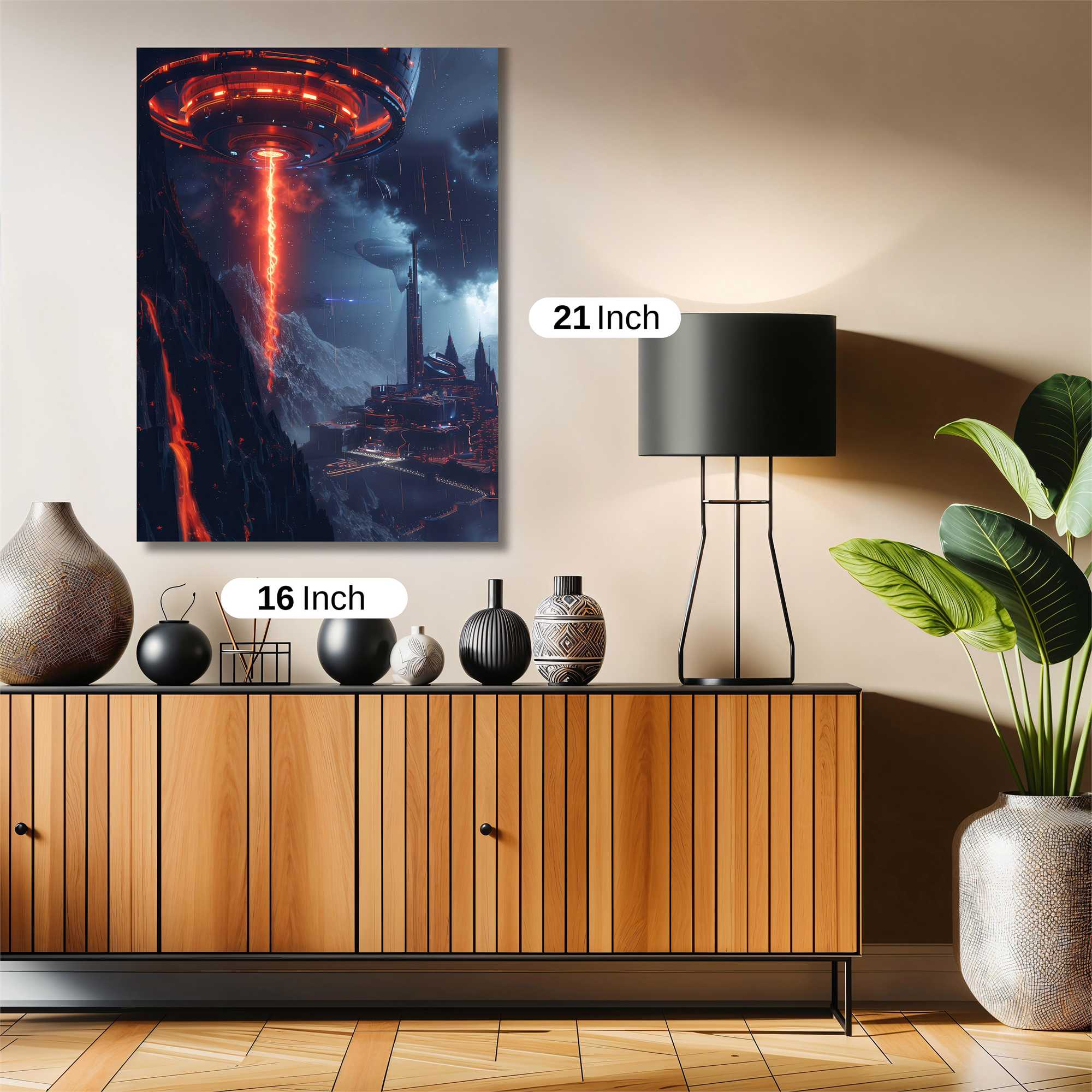 Alien Descent Safe Wall Magnetic / M