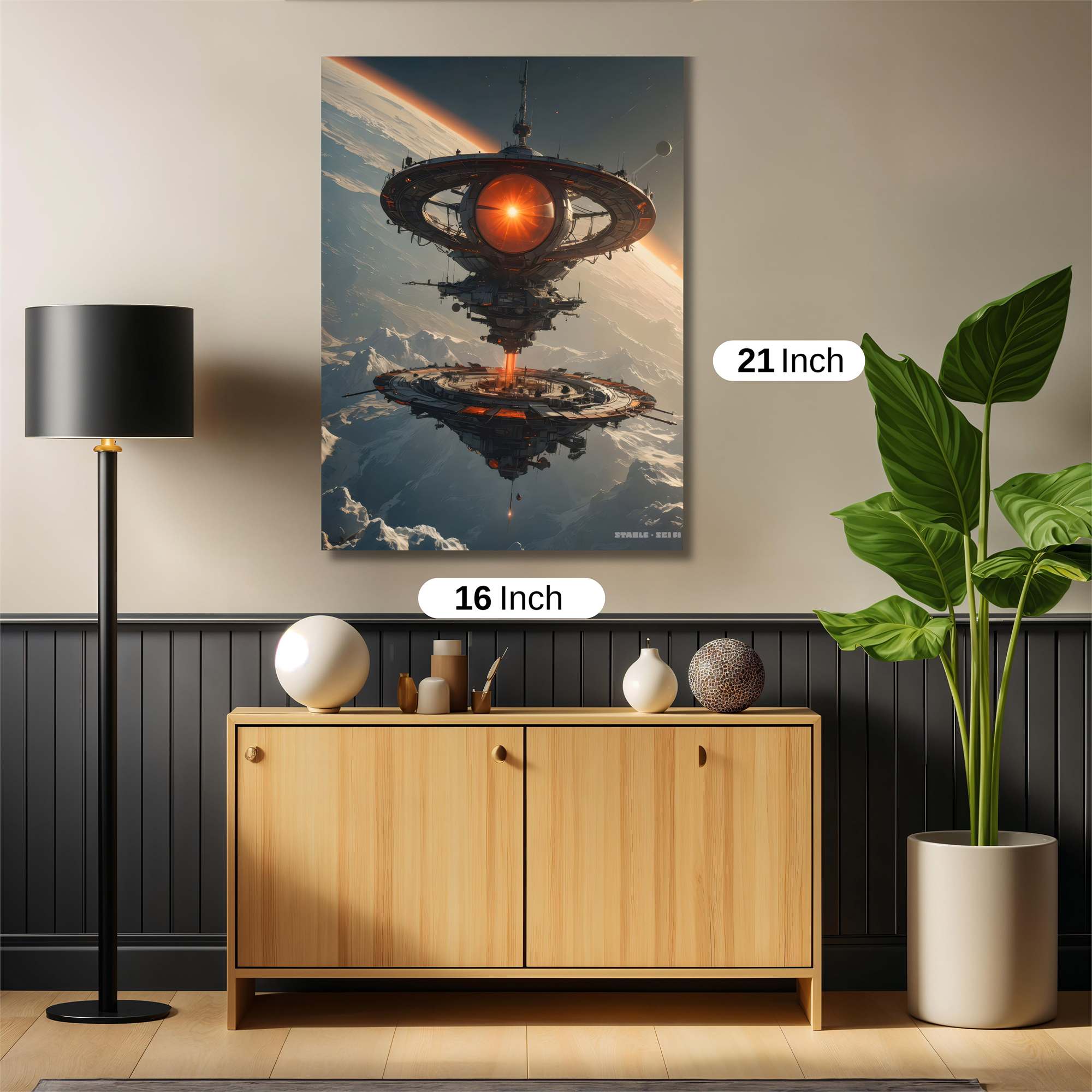 Orbital Radiance Safe Wall Magnetic / M