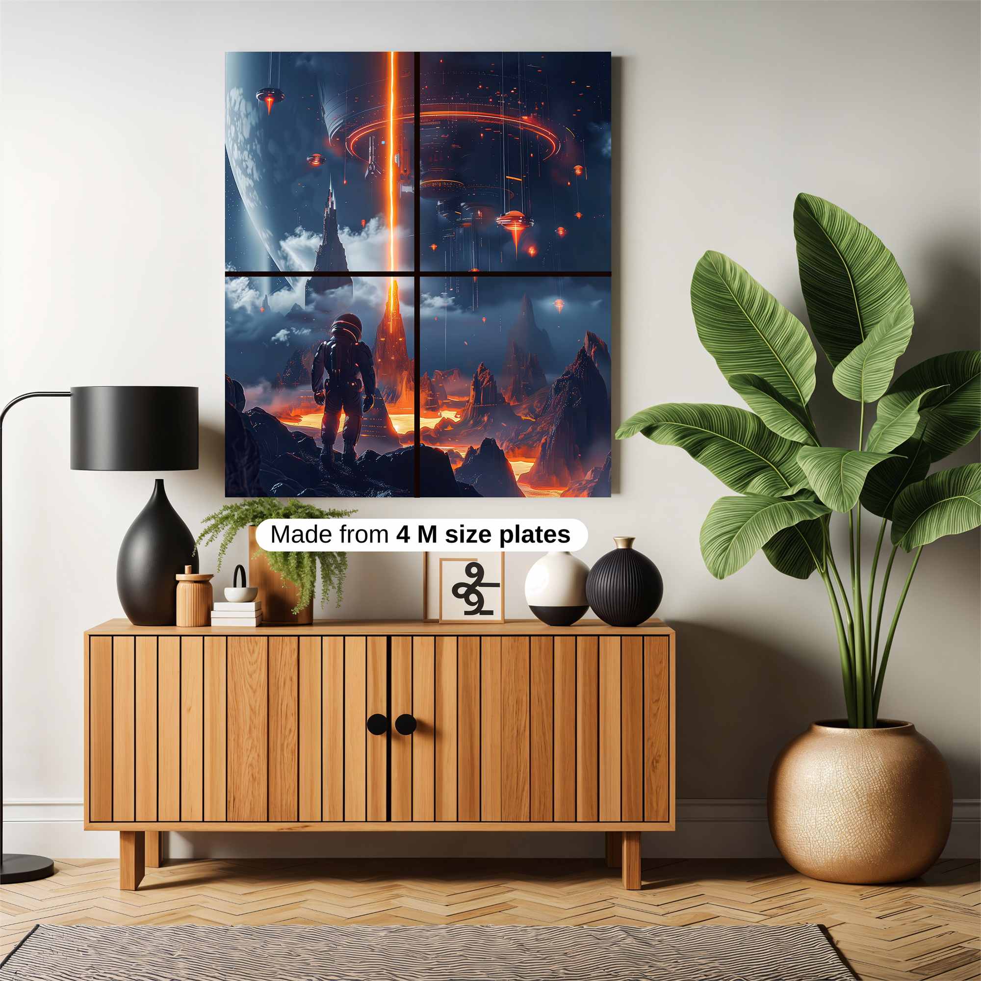 Alien Descent Safe Wall Magnetic / M