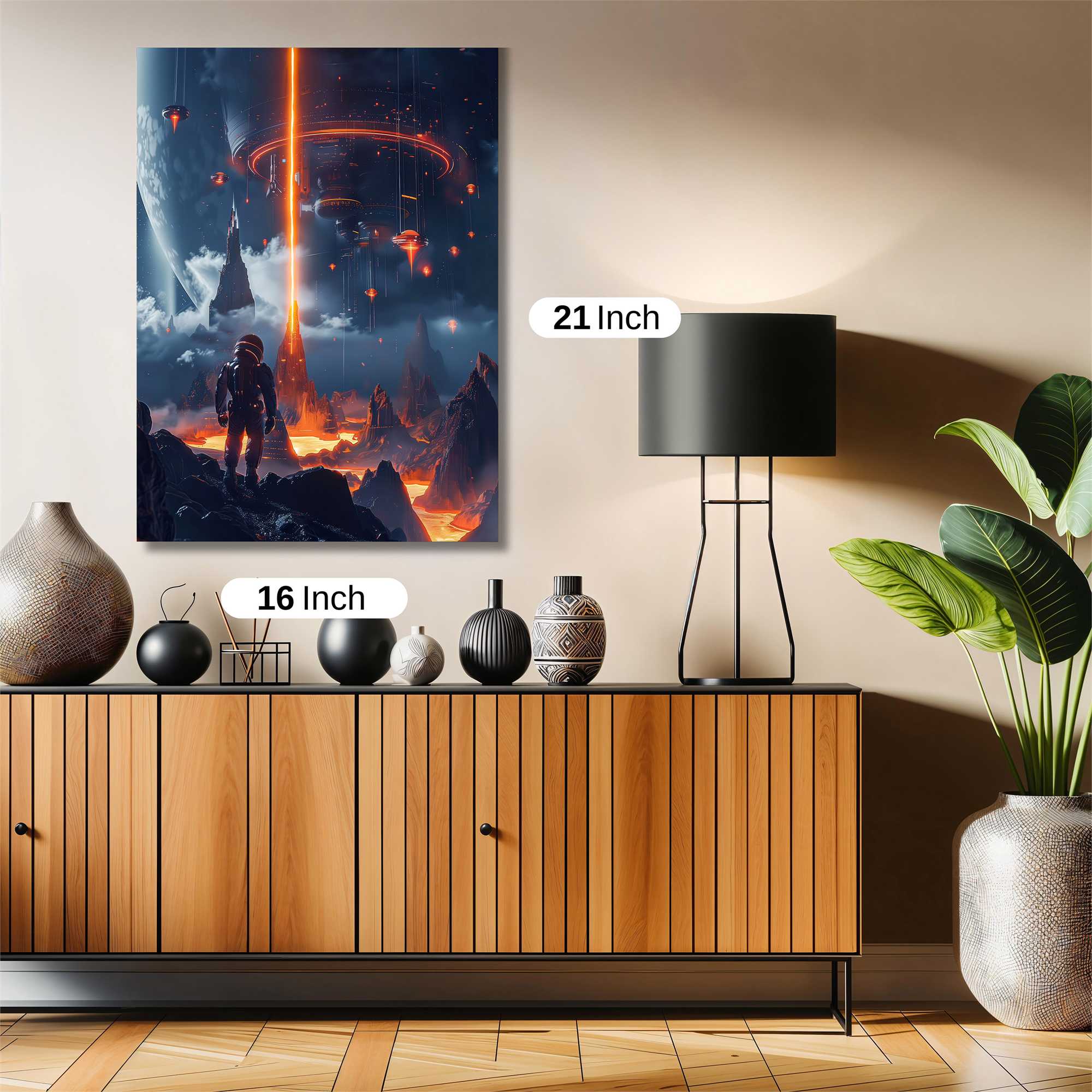 Alien Descent Safe Wall Magnetic / M