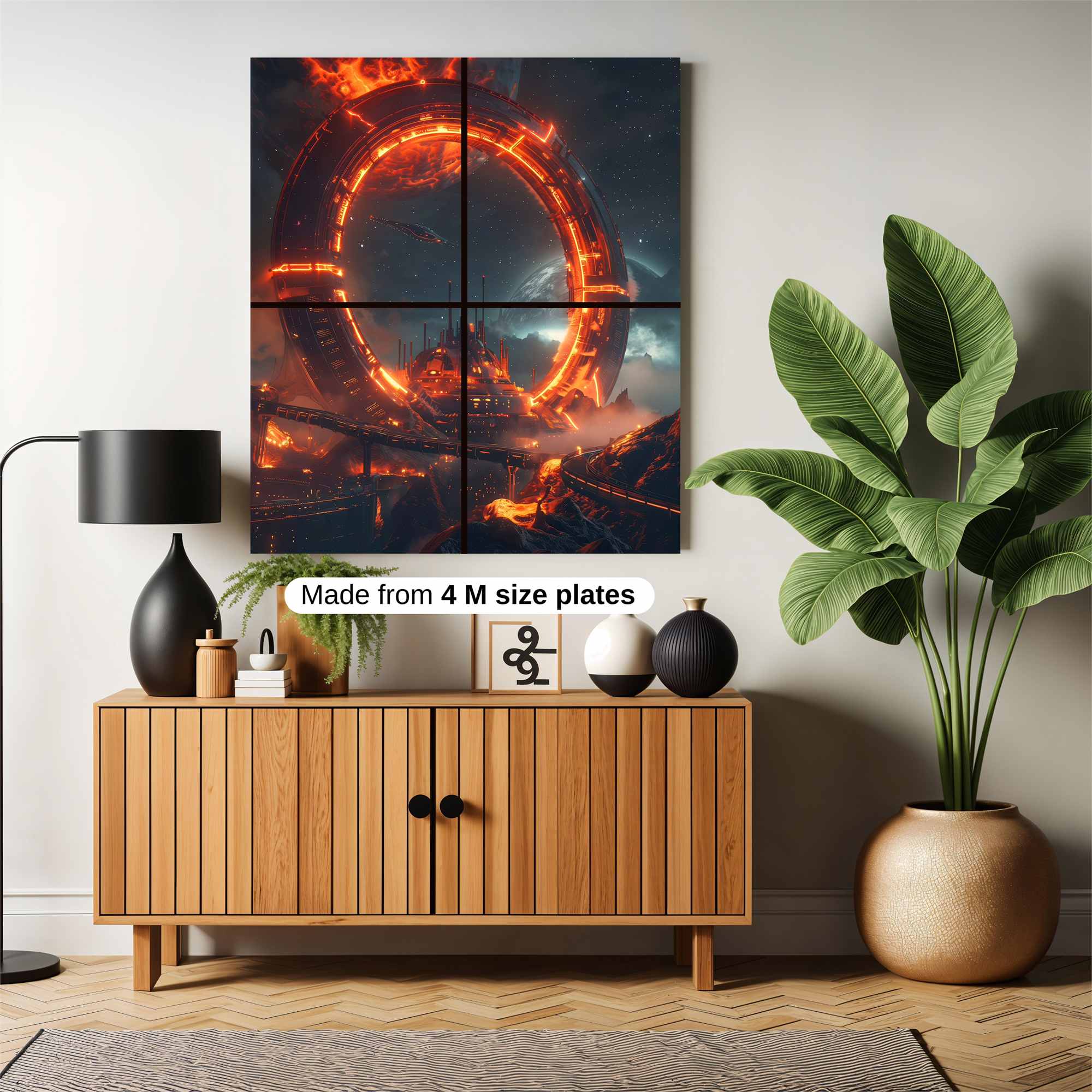 Stargate Inferno Safe Wall Magnetic / M