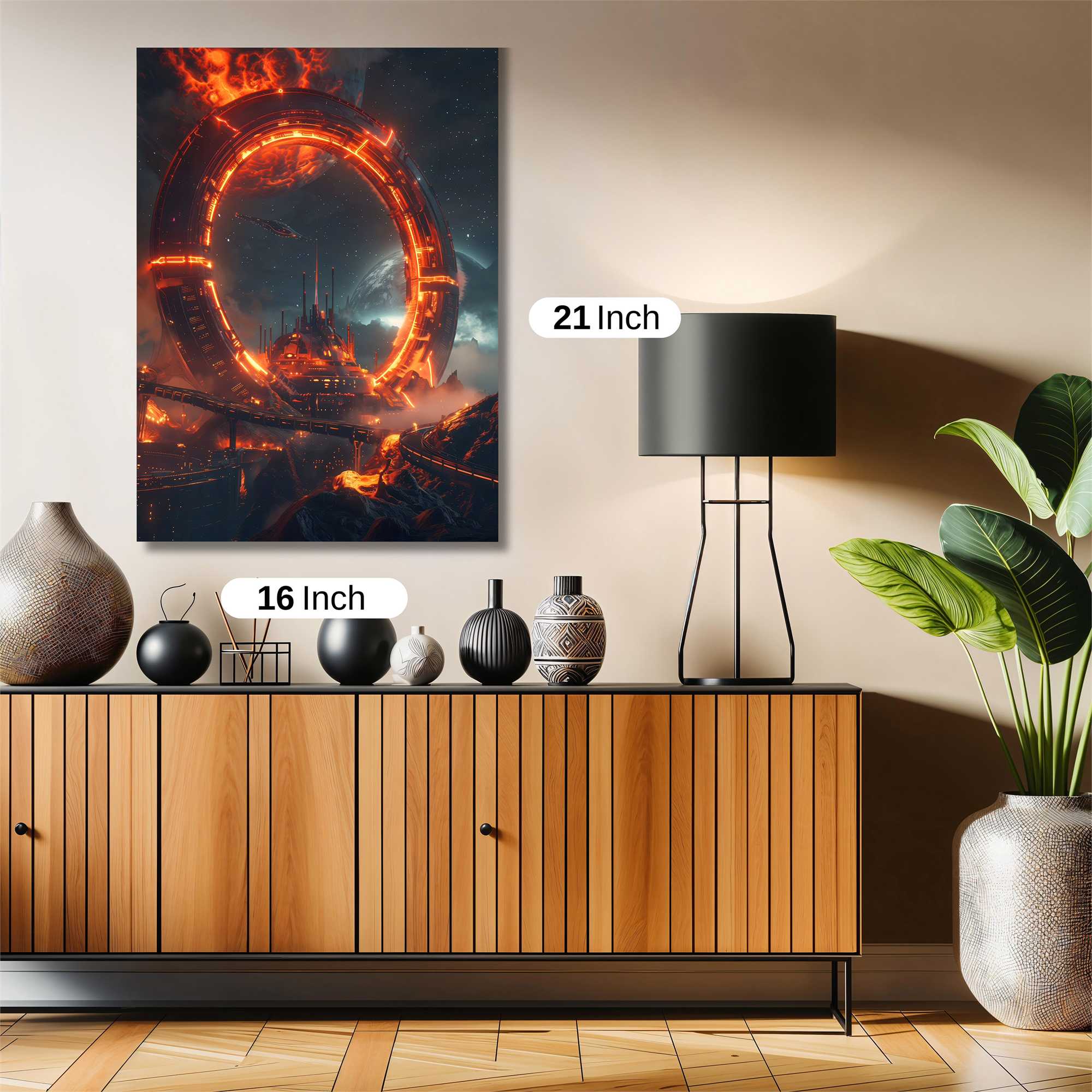 Stargate Inferno Safe Wall Magnetic / M