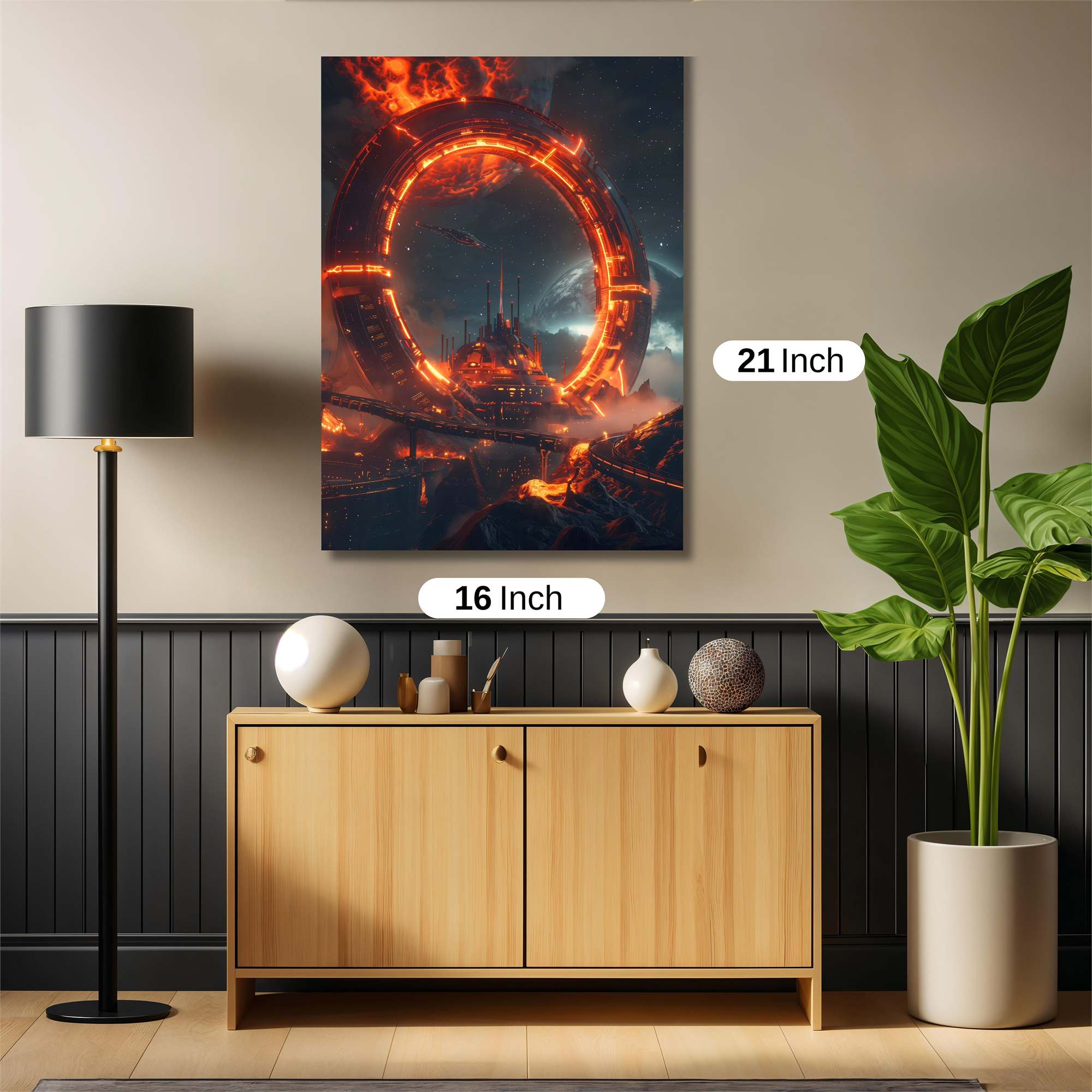 Stargate Inferno Safe Wall Magnetic / M