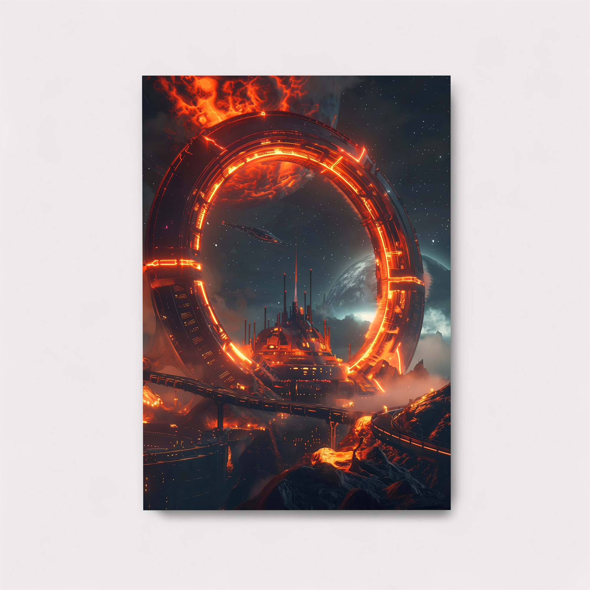 Stargate Inferno Safe Wall Magnetic / M