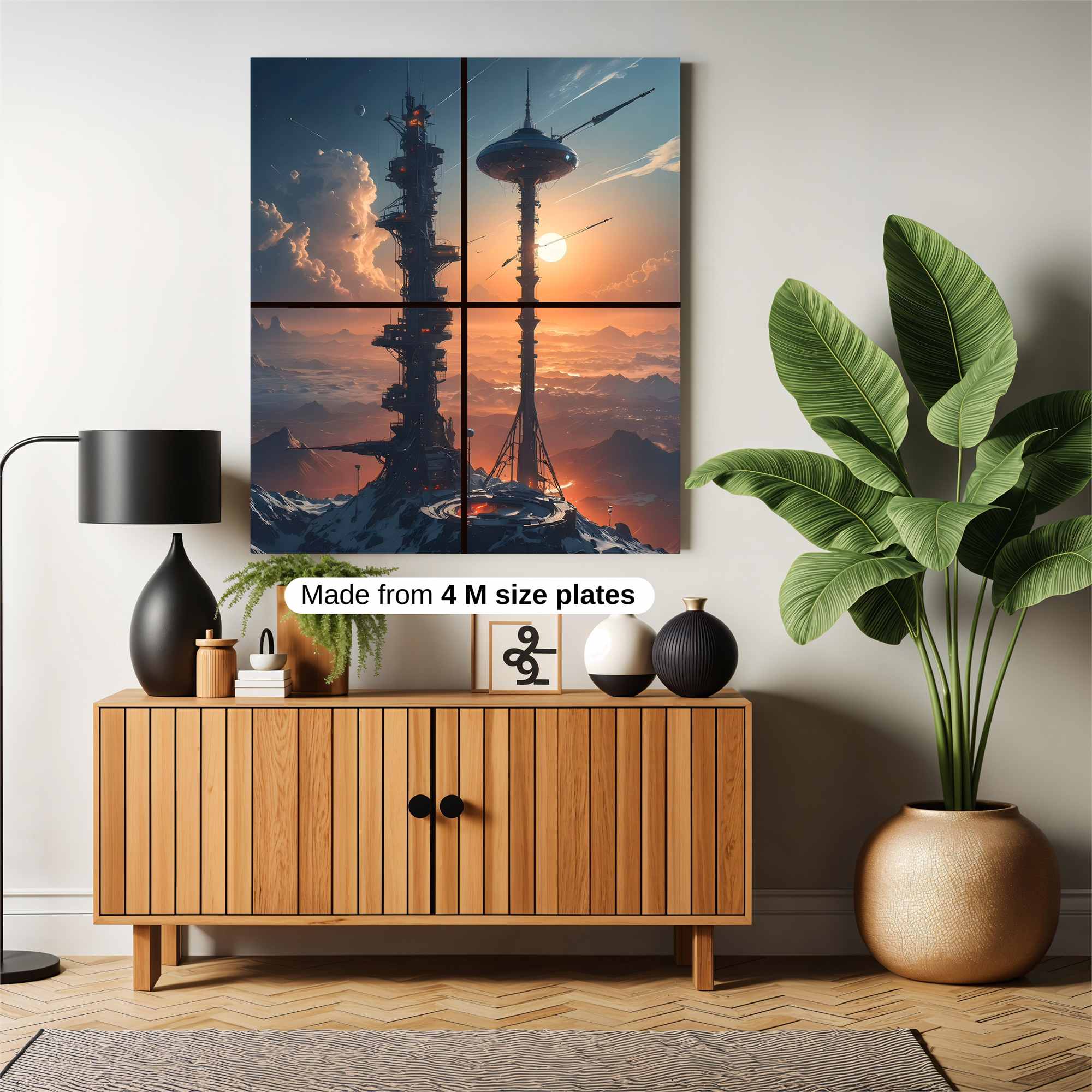 Skyward Serenity Safe Wall Magnetic / M