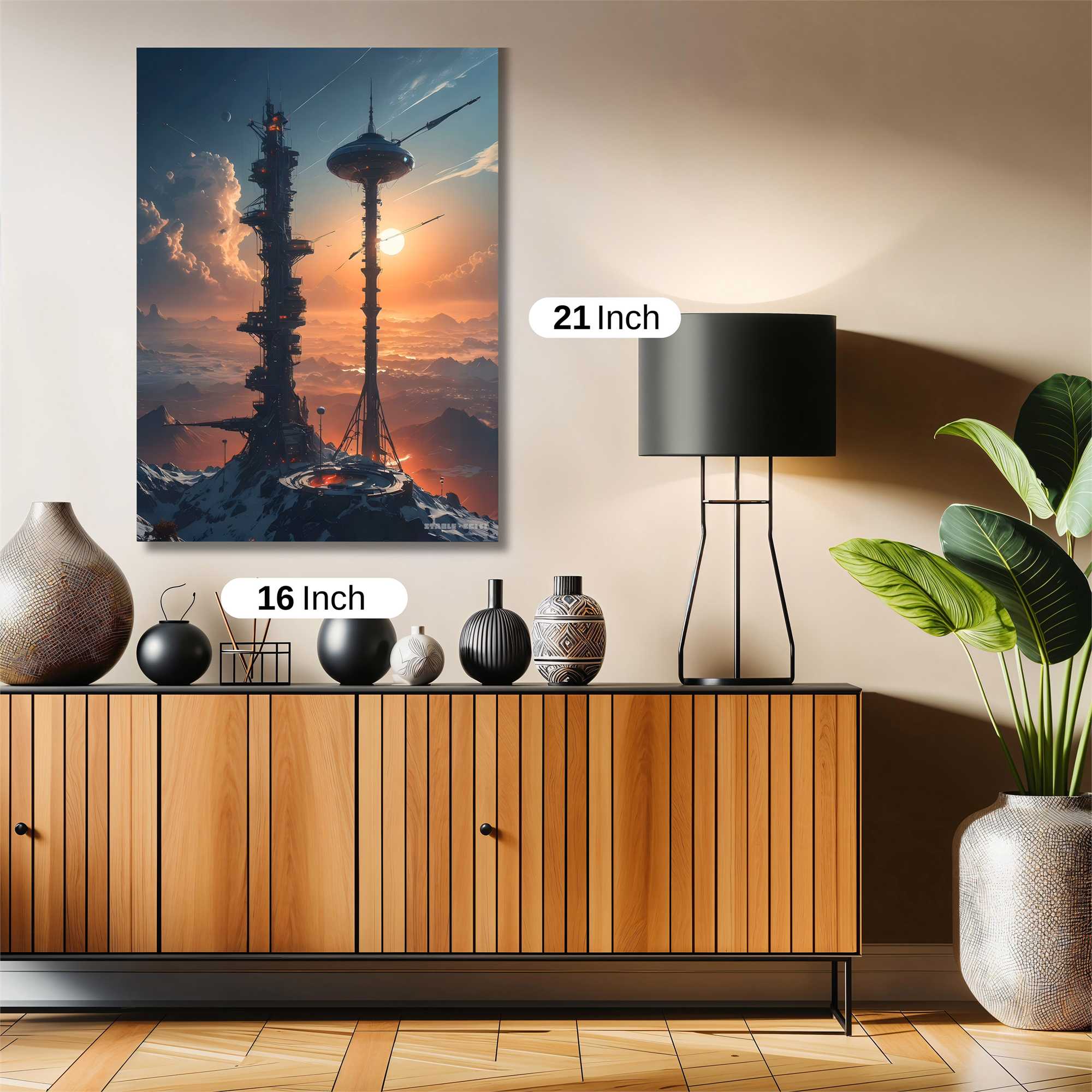 Skyward Serenity Safe Wall Magnetic / M