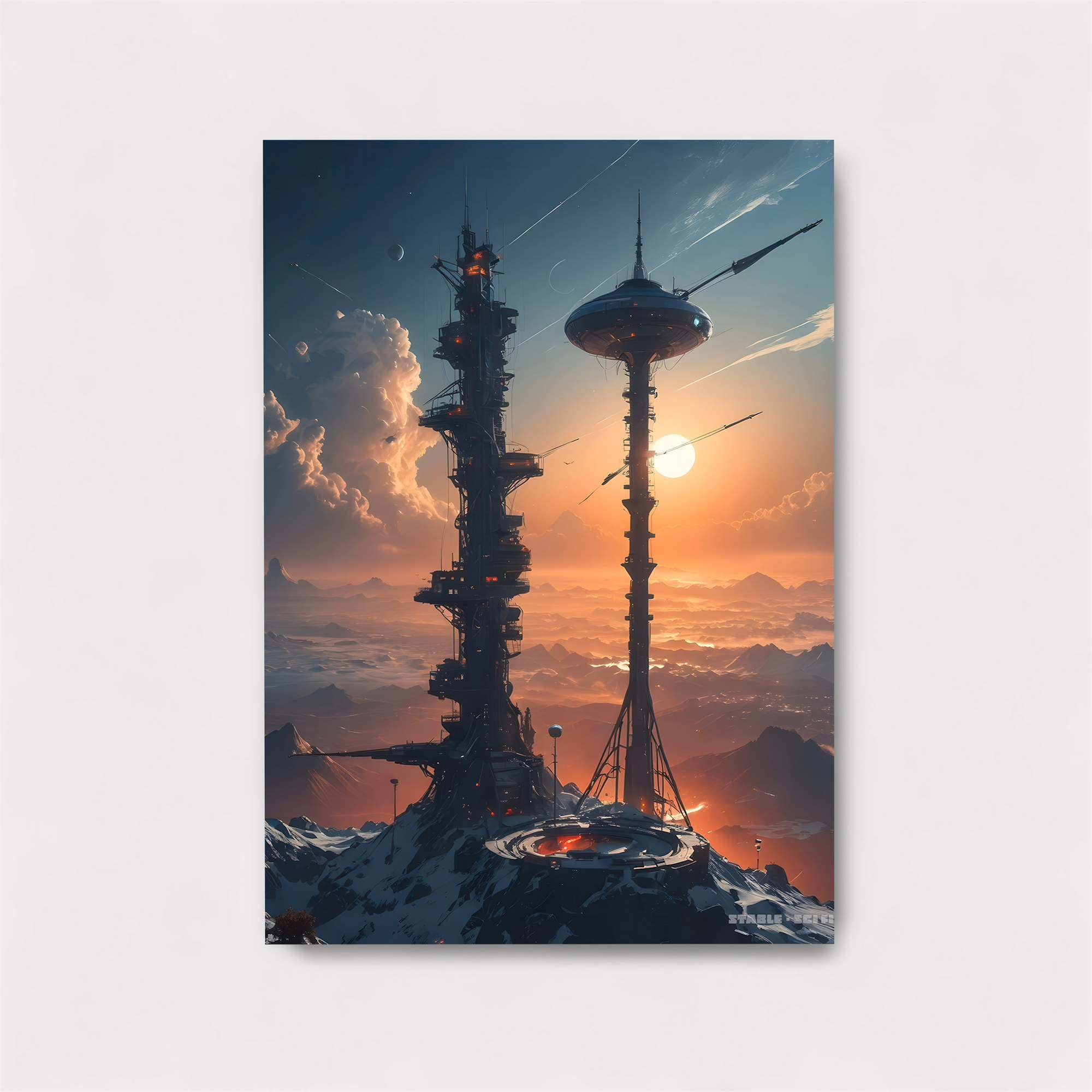 Skyward Serenity Safe Wall Magnetic / M