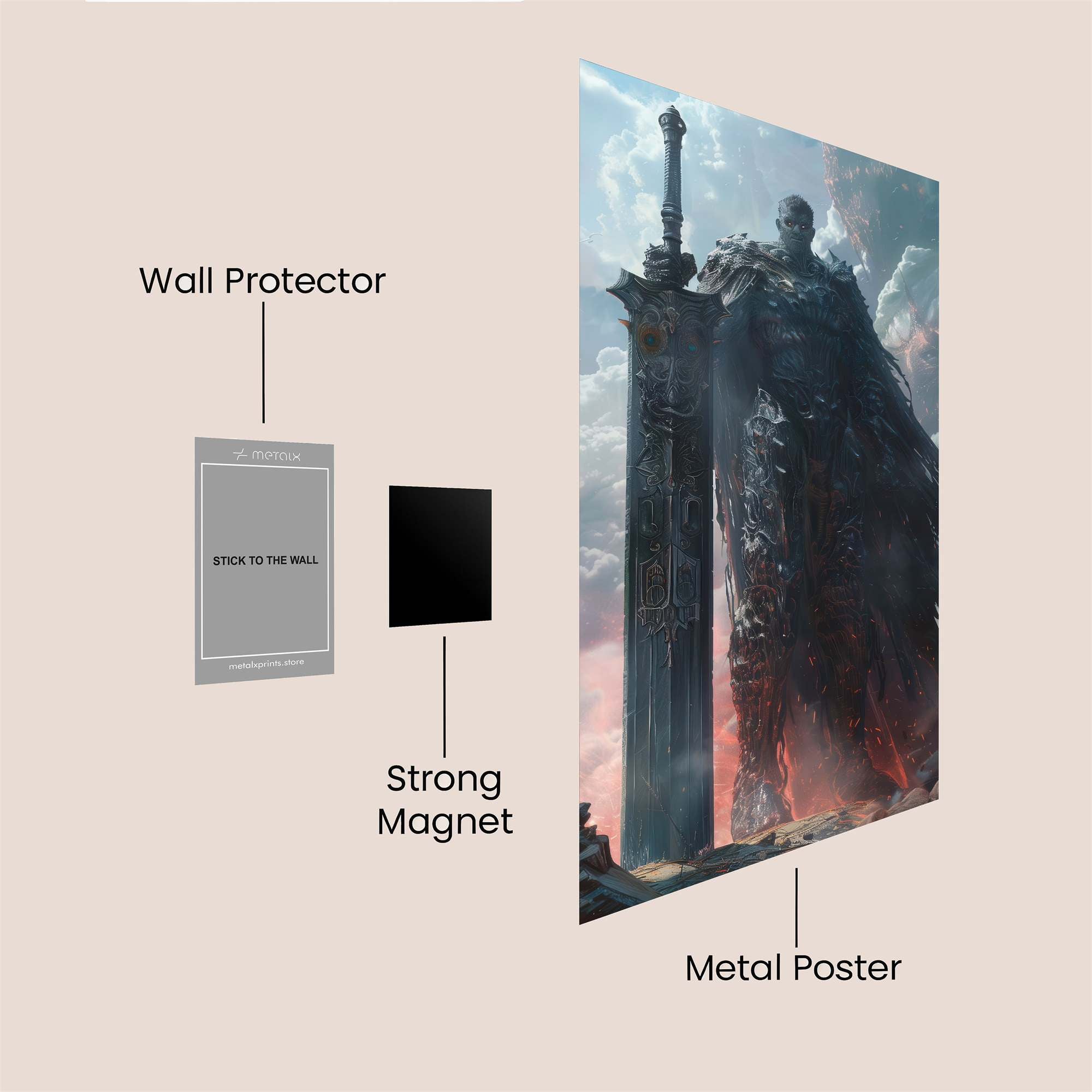 Doom Herald Safe Wall Magnetic / M