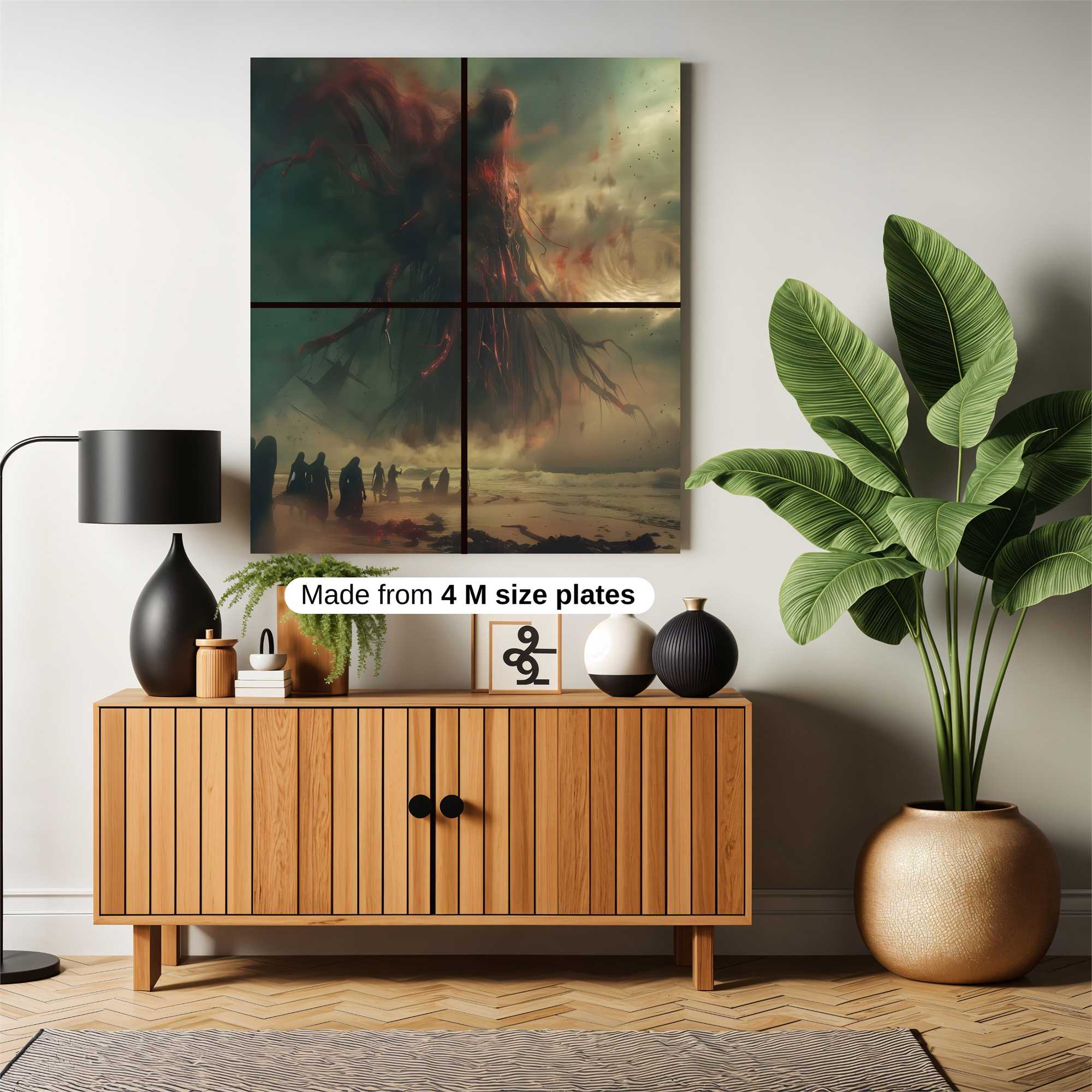 Cthulhu Awakens Safe Wall Magnetic / M