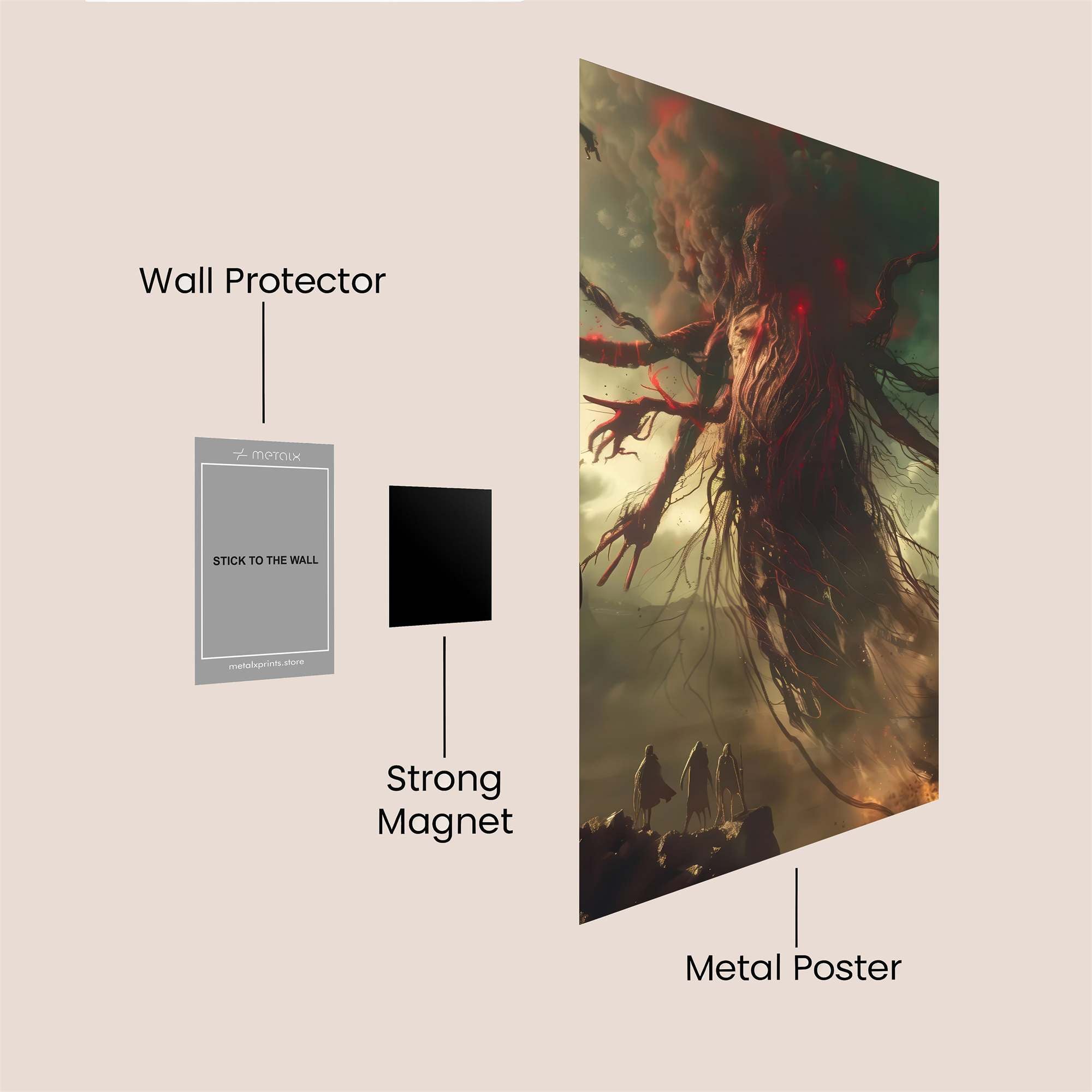 Cthulhu Unleashed Safe Wall Magnetic / M