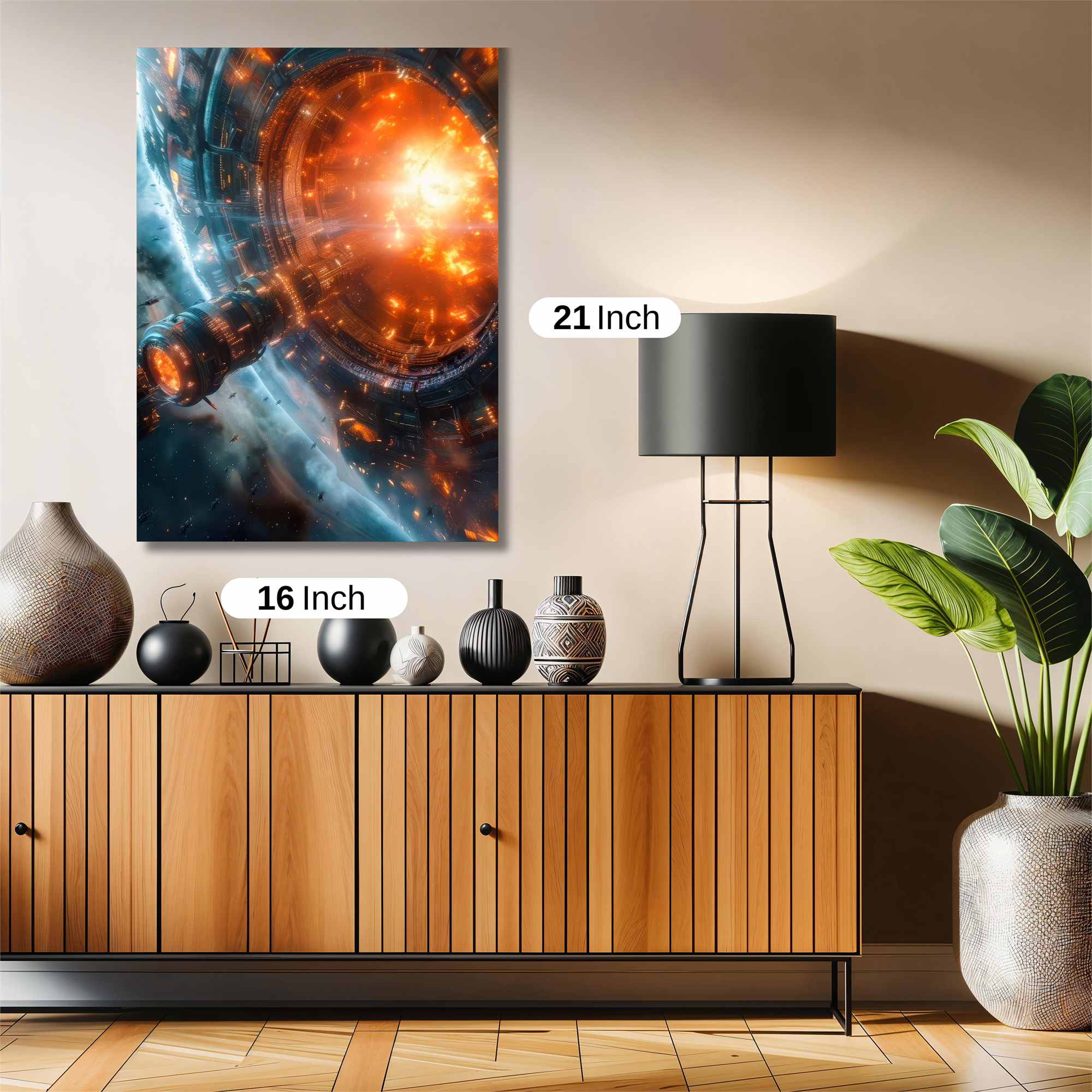 Portal Blaze Safe Wall Magnetic / M