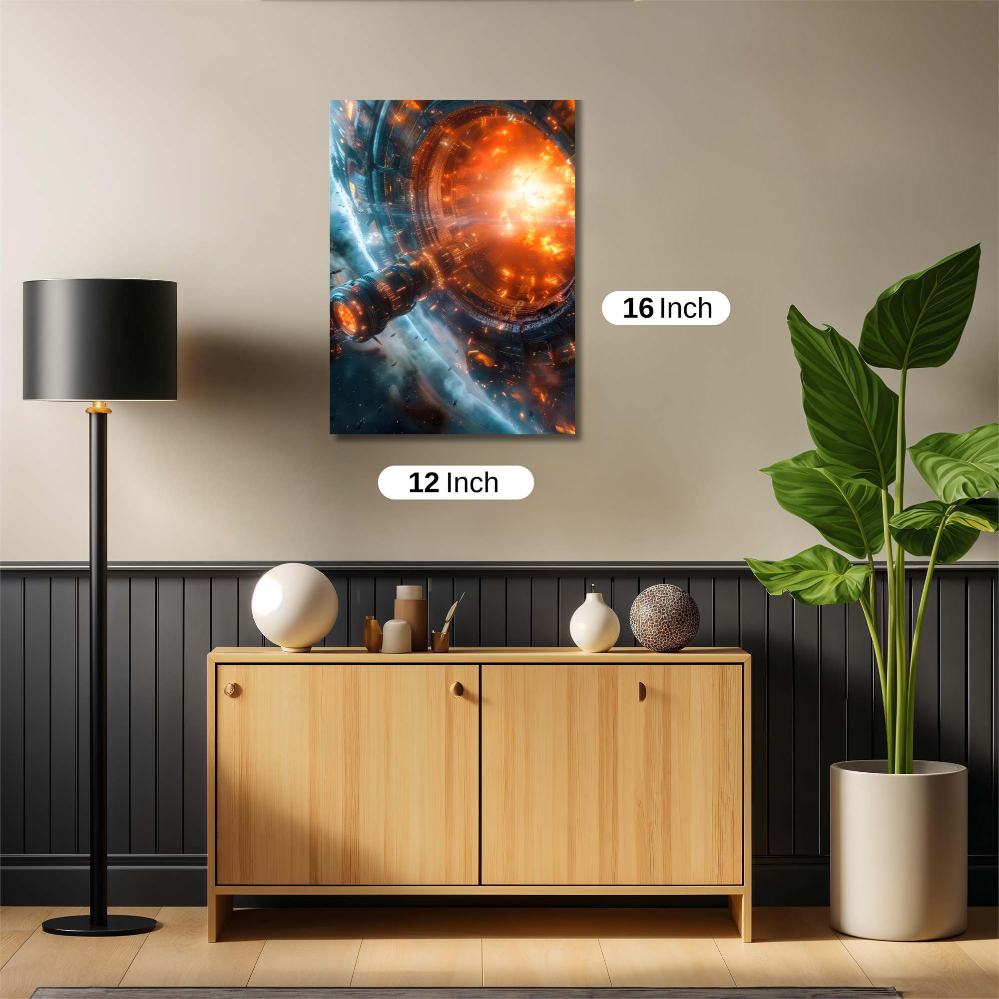 Portal Blaze Safe Wall Magnetic / M