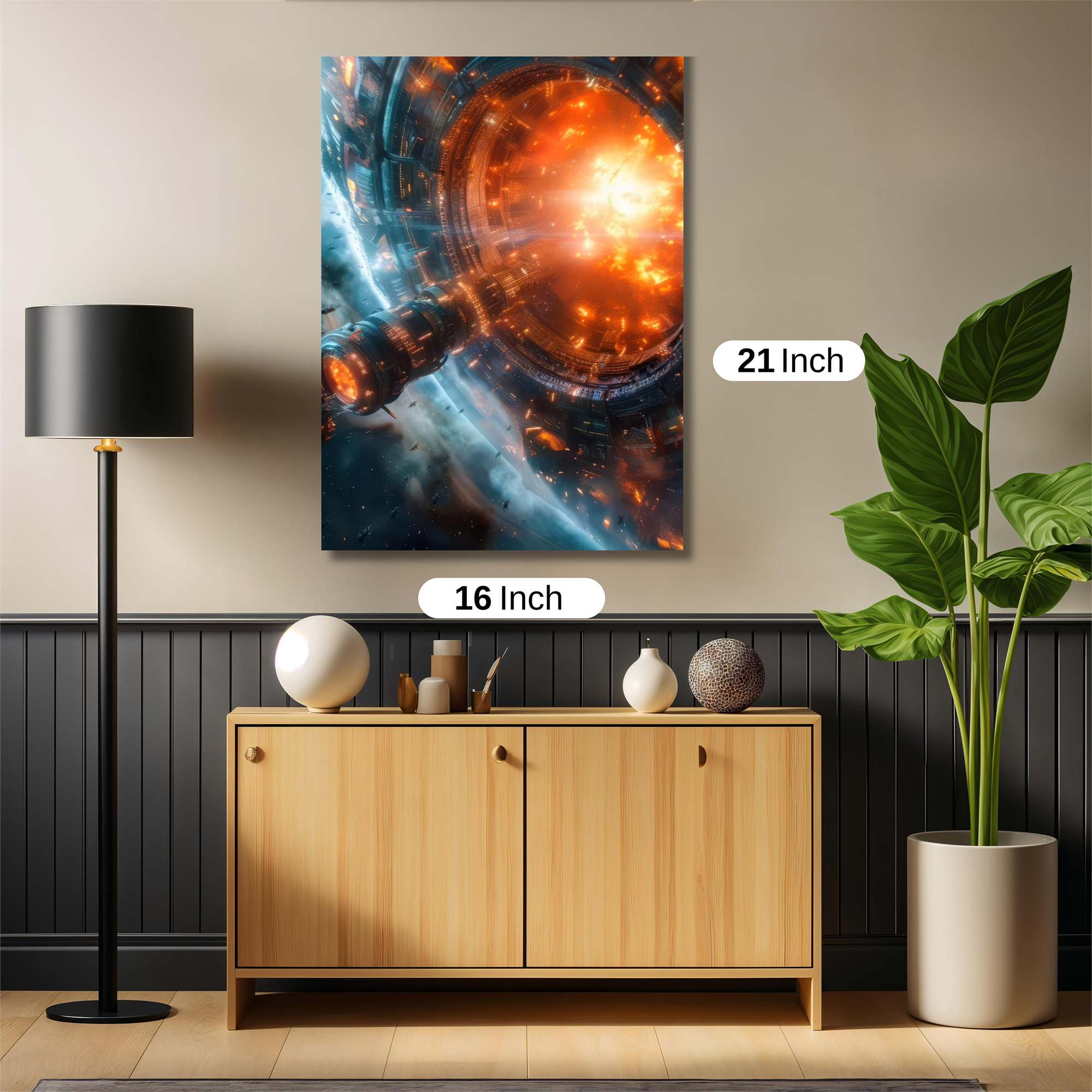 Portal Blaze Safe Wall Magnetic / M