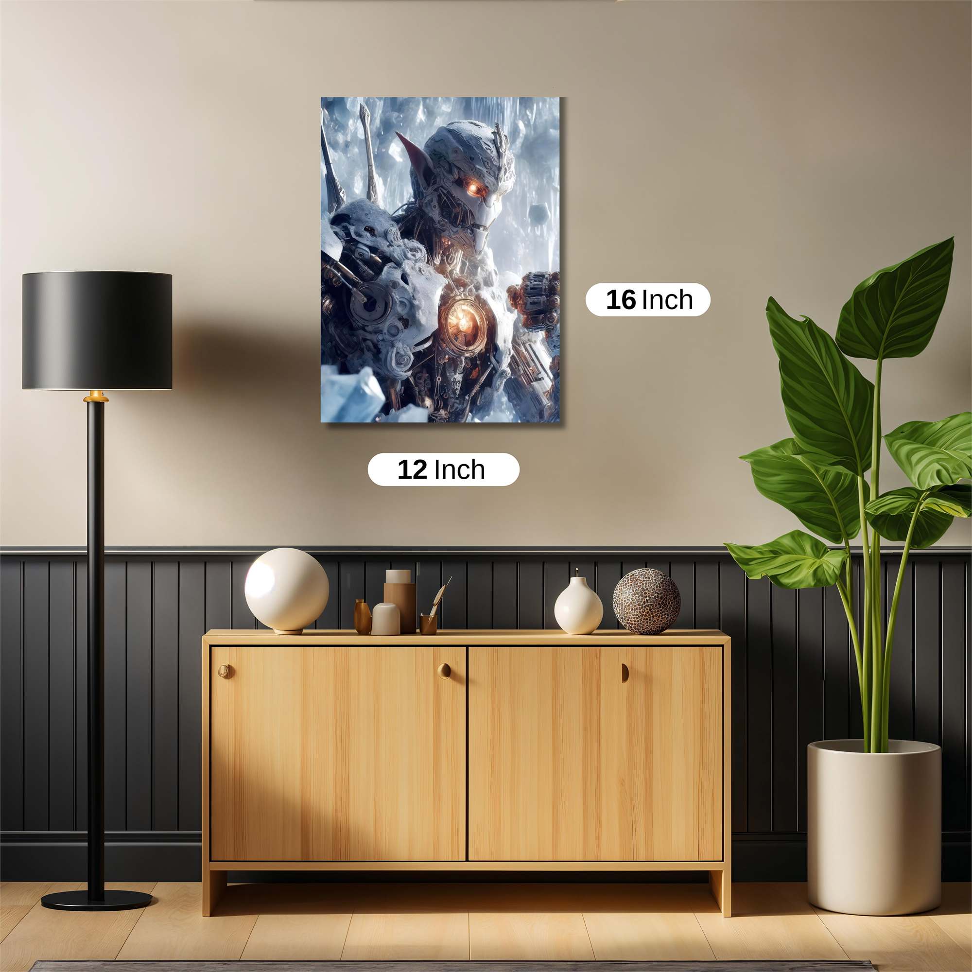 Elf Frostbane Safe Wall Magnetic / M