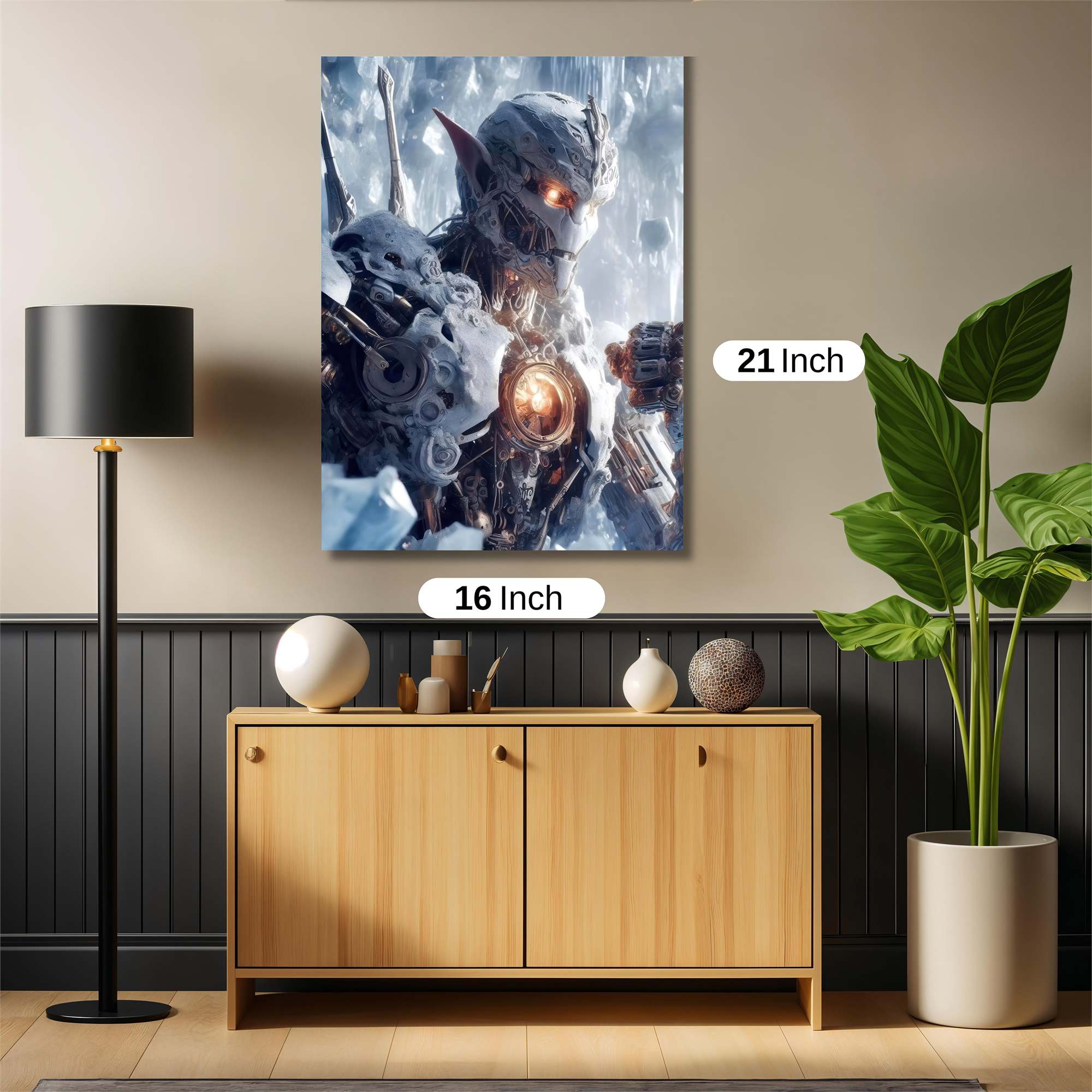 Elf Frostbane Safe Wall Magnetic / M