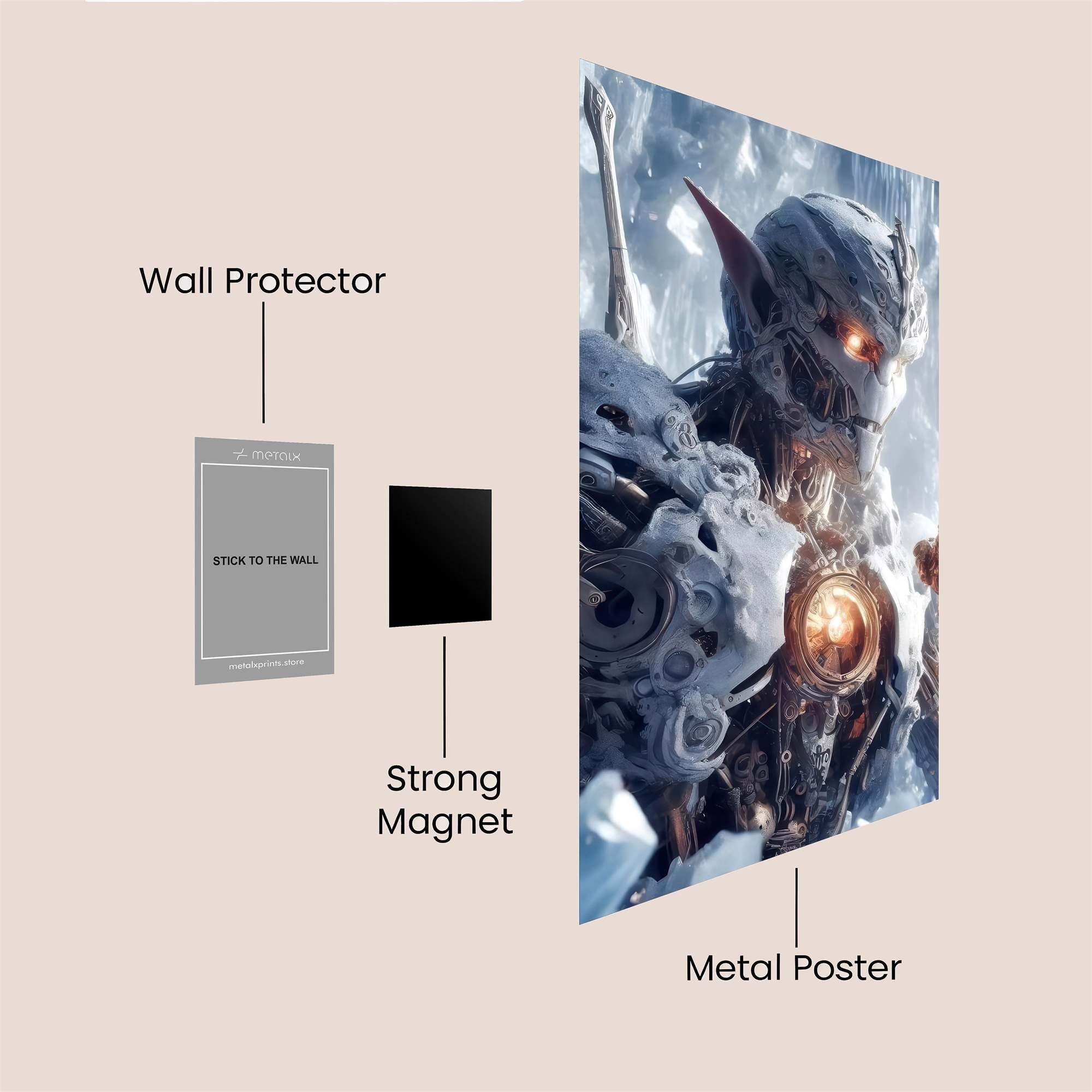 Elf Frostbane Safe Wall Magnetic / M