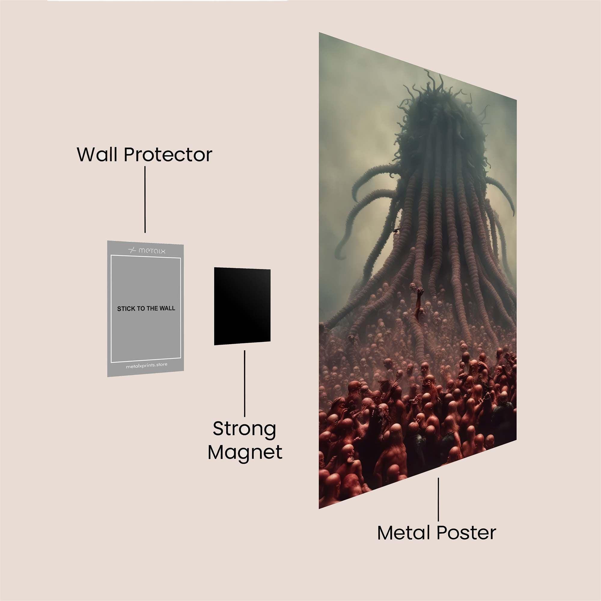 Cthulhu Chaos Safe Wall Magnetic / M