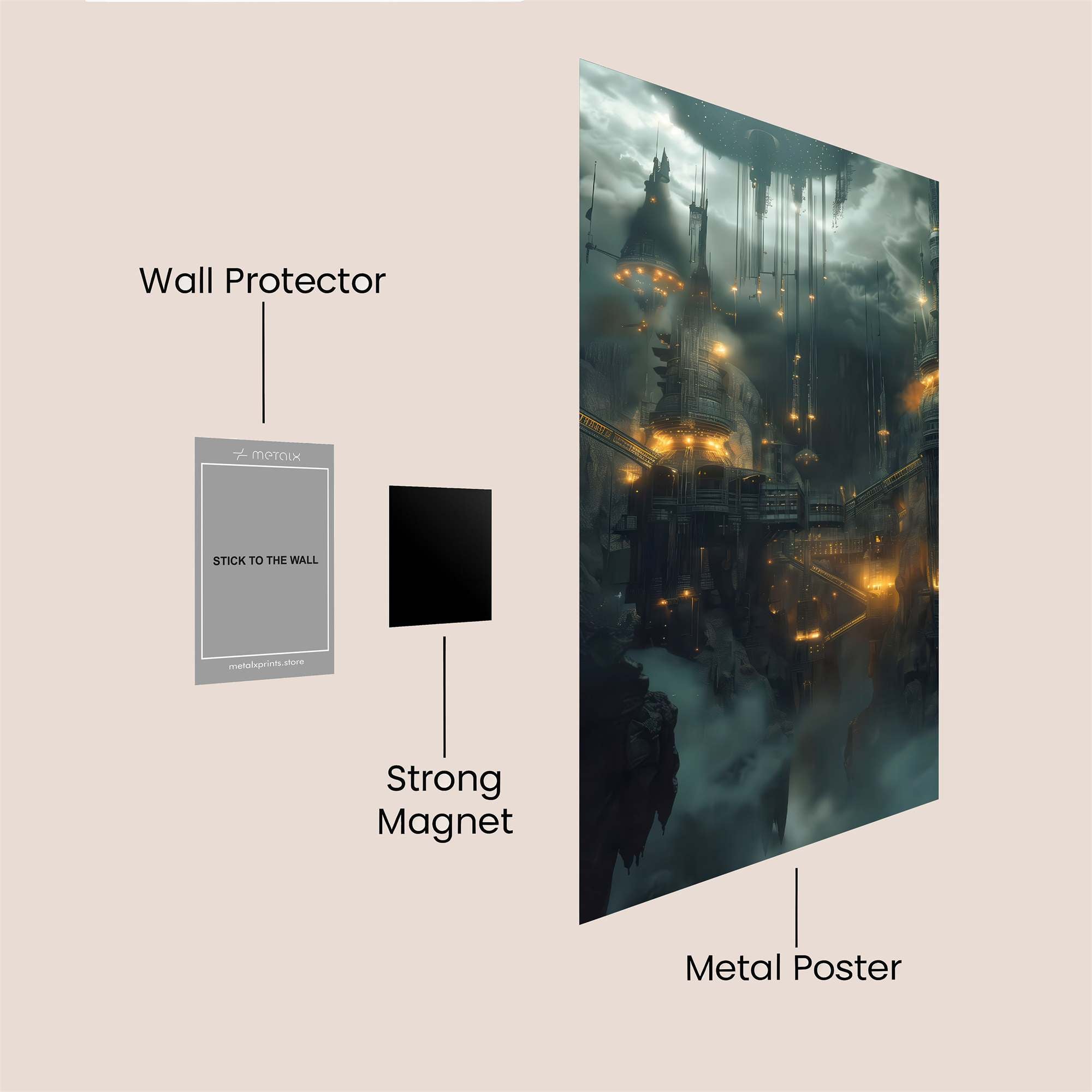 GloomHaven Safe Wall Magnetic / M