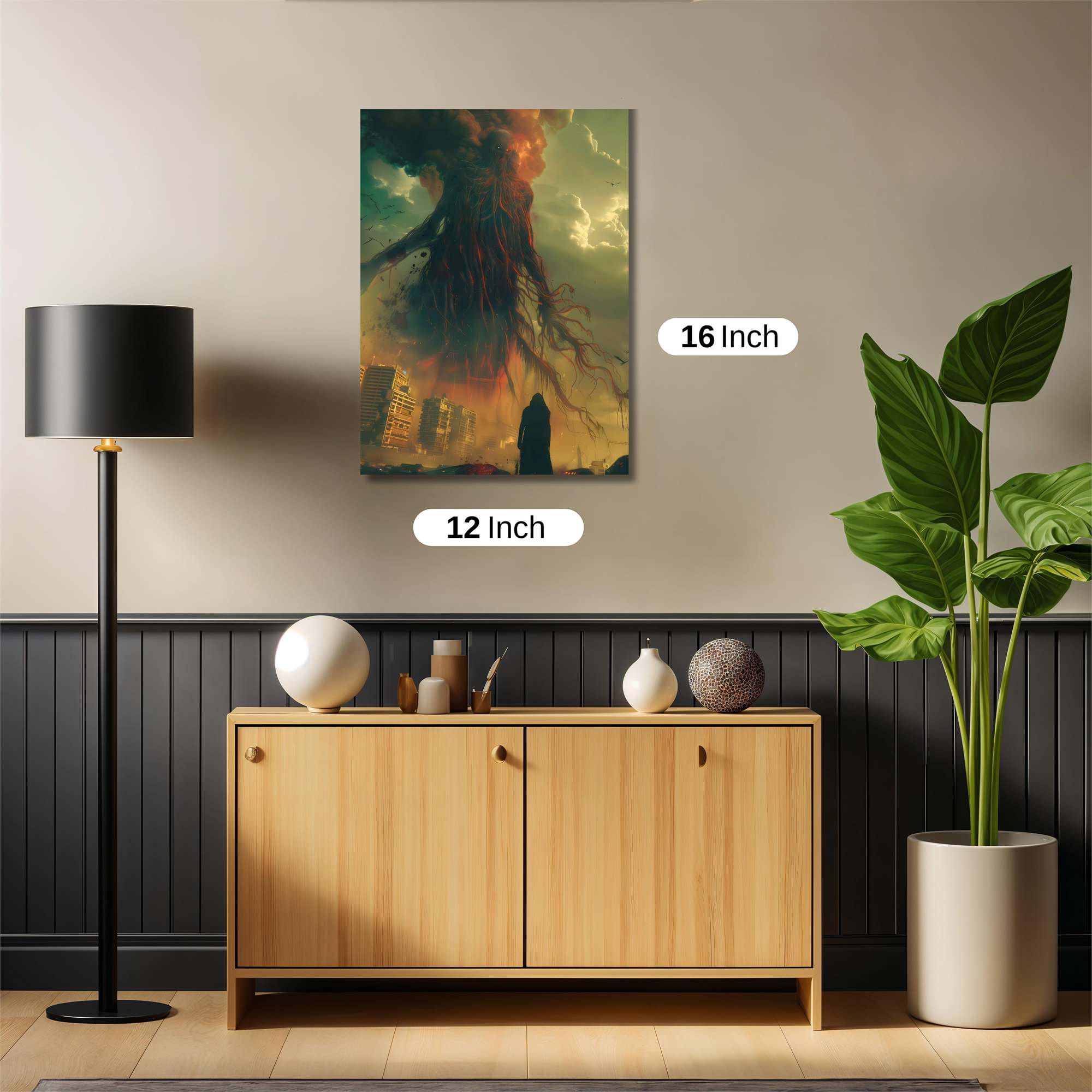 Cthulhu Apocalypse Safe Wall Magnetic / M