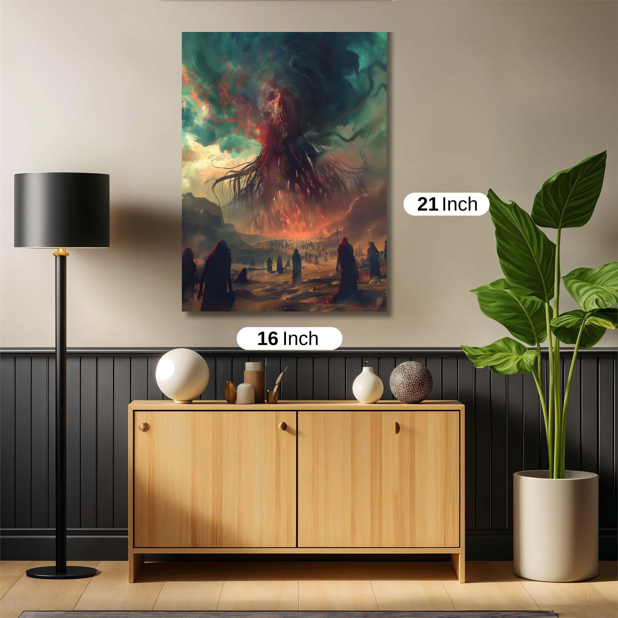 Cthulhu's Descent Safe Wall Magnetic / M