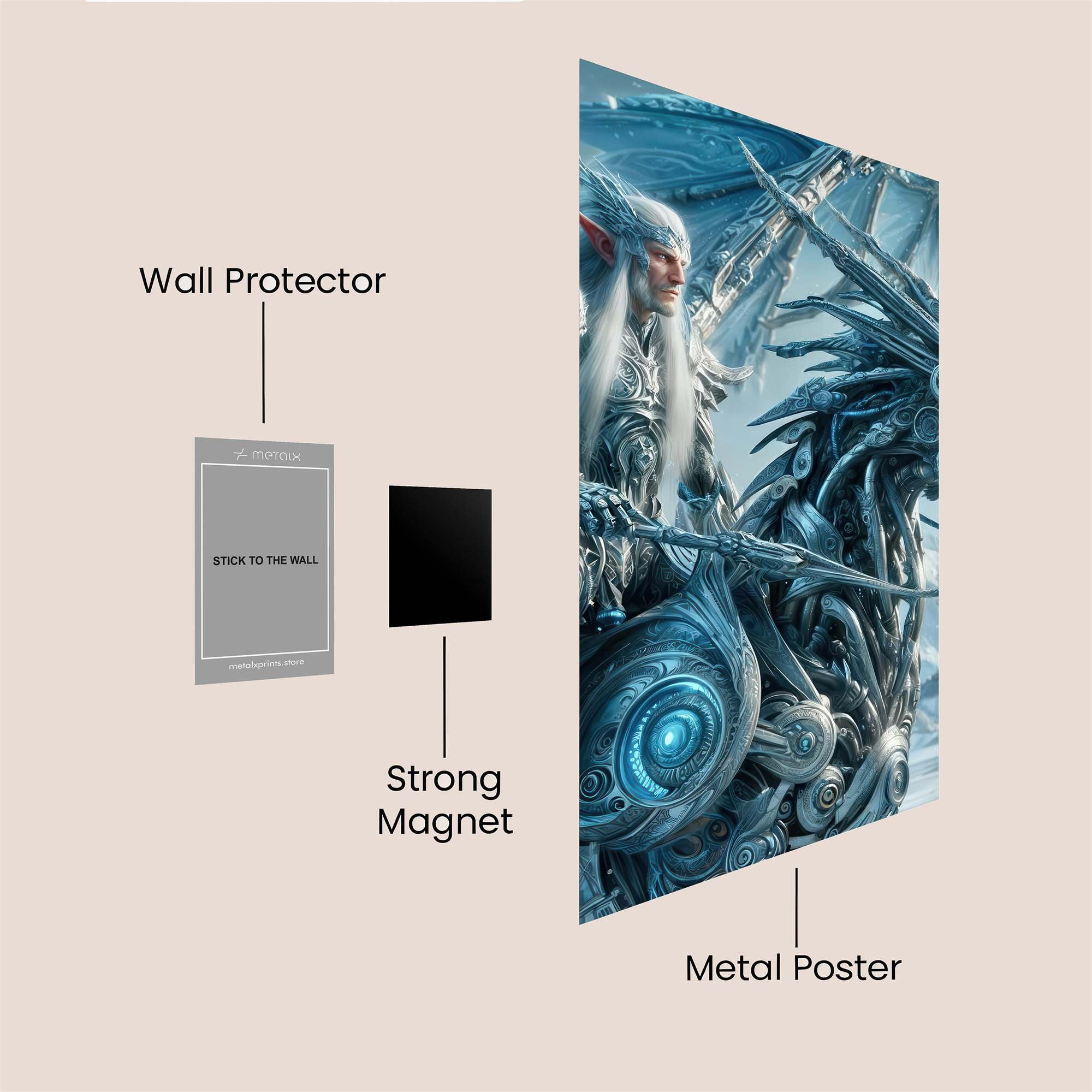 Elf Sovereign Safe Wall Magnetic / M