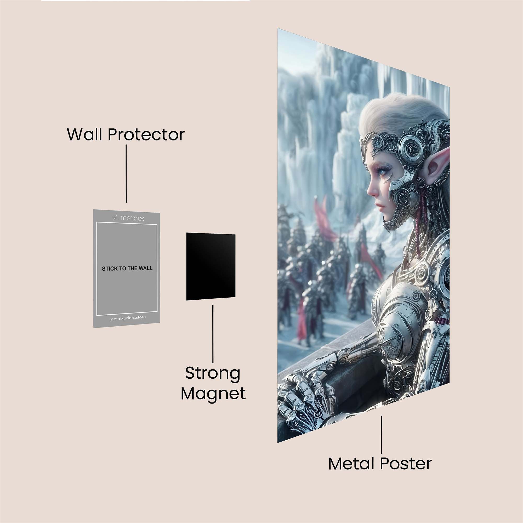 Elf Sovereign Safe Wall Magnetic / M