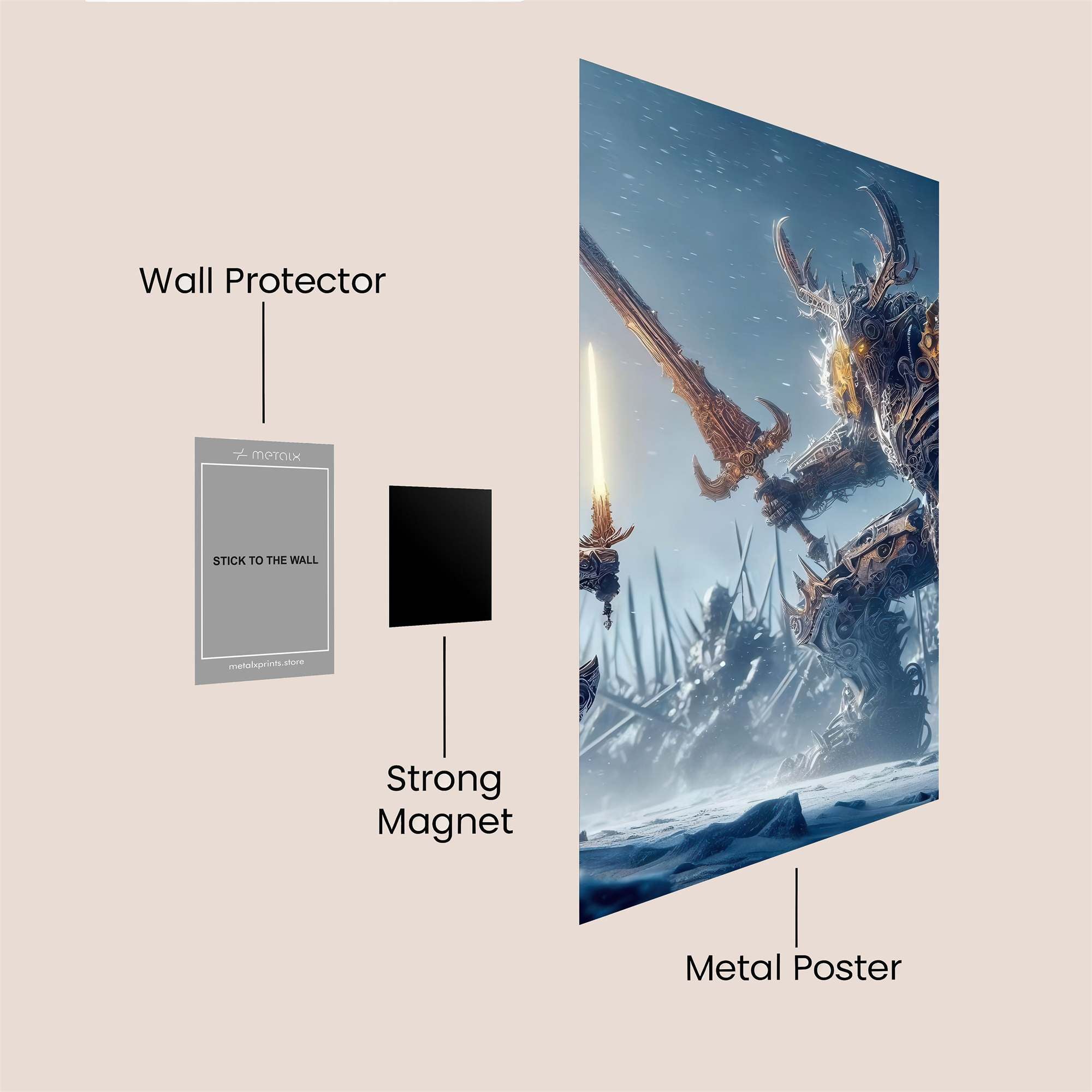 Arthas Despair Safe Wall Magnetic / M