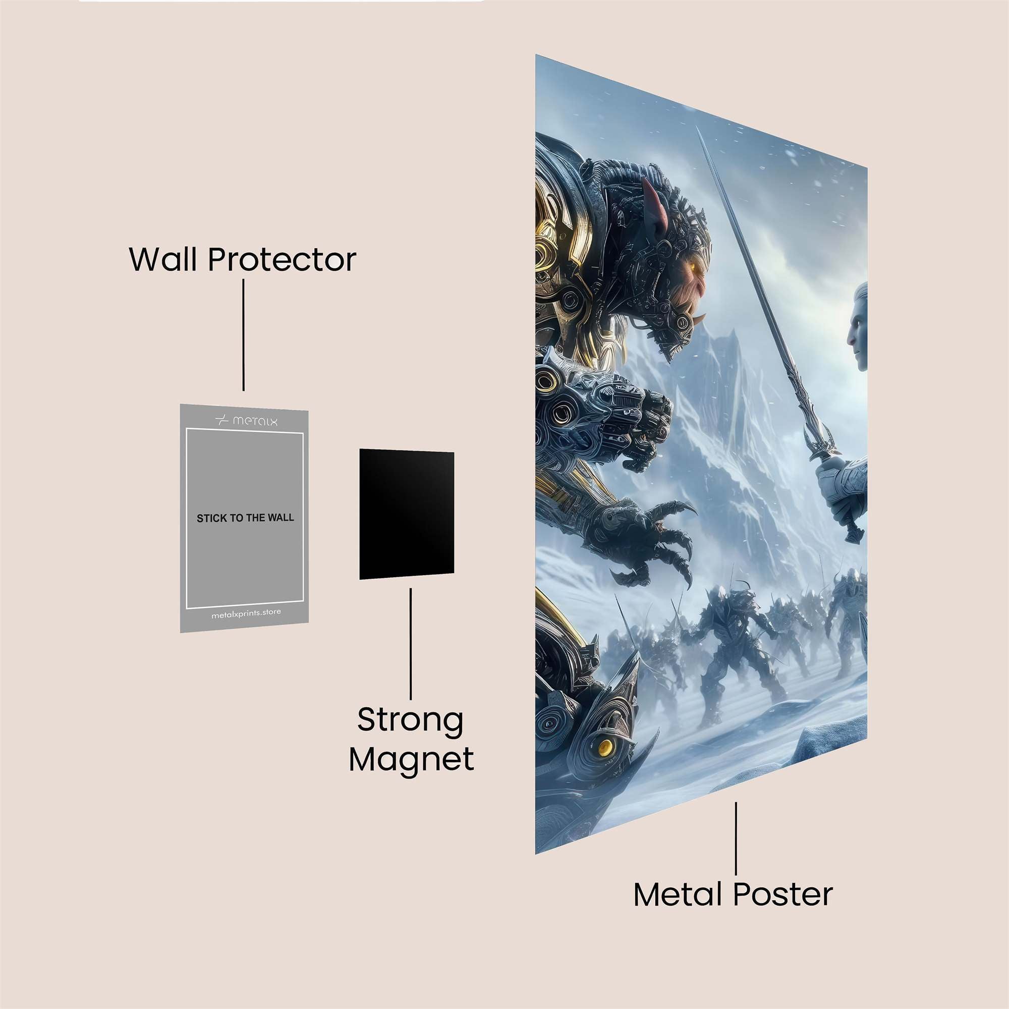 Elf Clash Safe Wall Magnetic / M