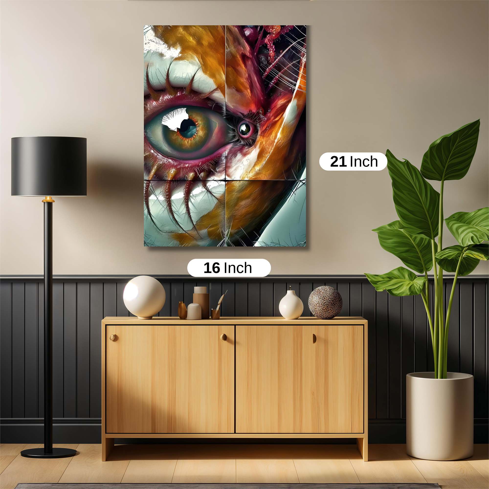 Gaze Unveiled Safe Wall Magnetic / M