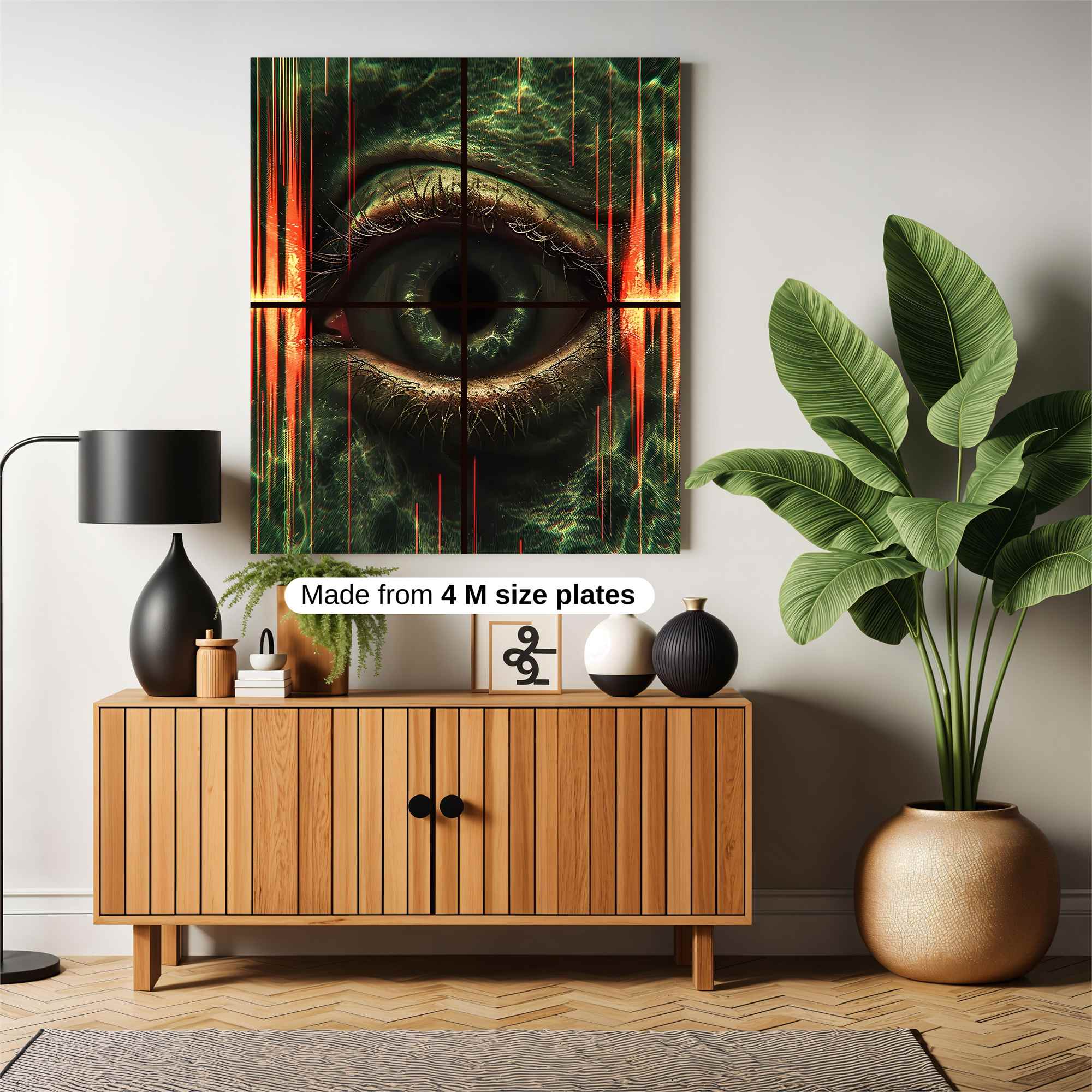 Alien Gaze Safe Wall Magnetic / M