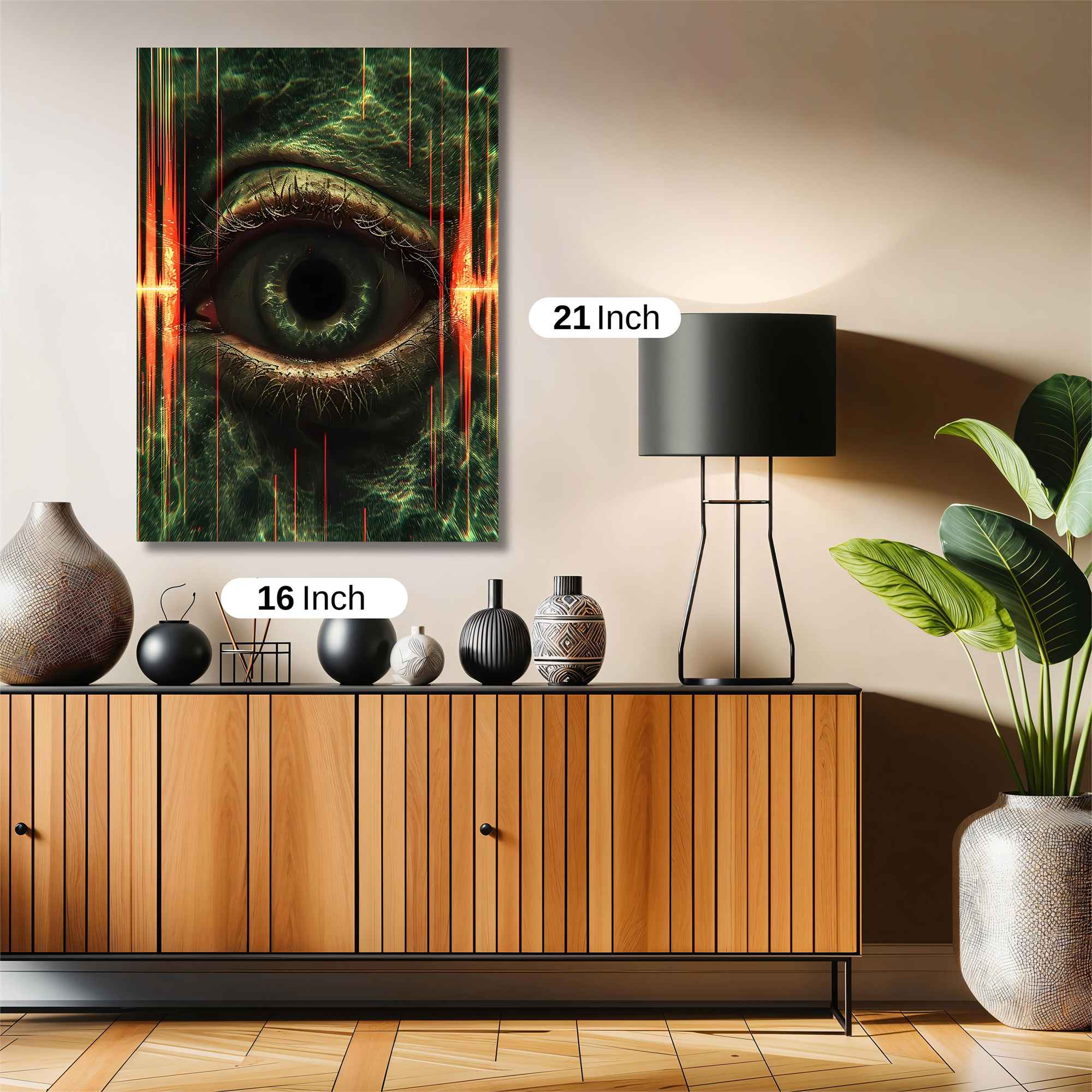 Alien Gaze Safe Wall Magnetic / M