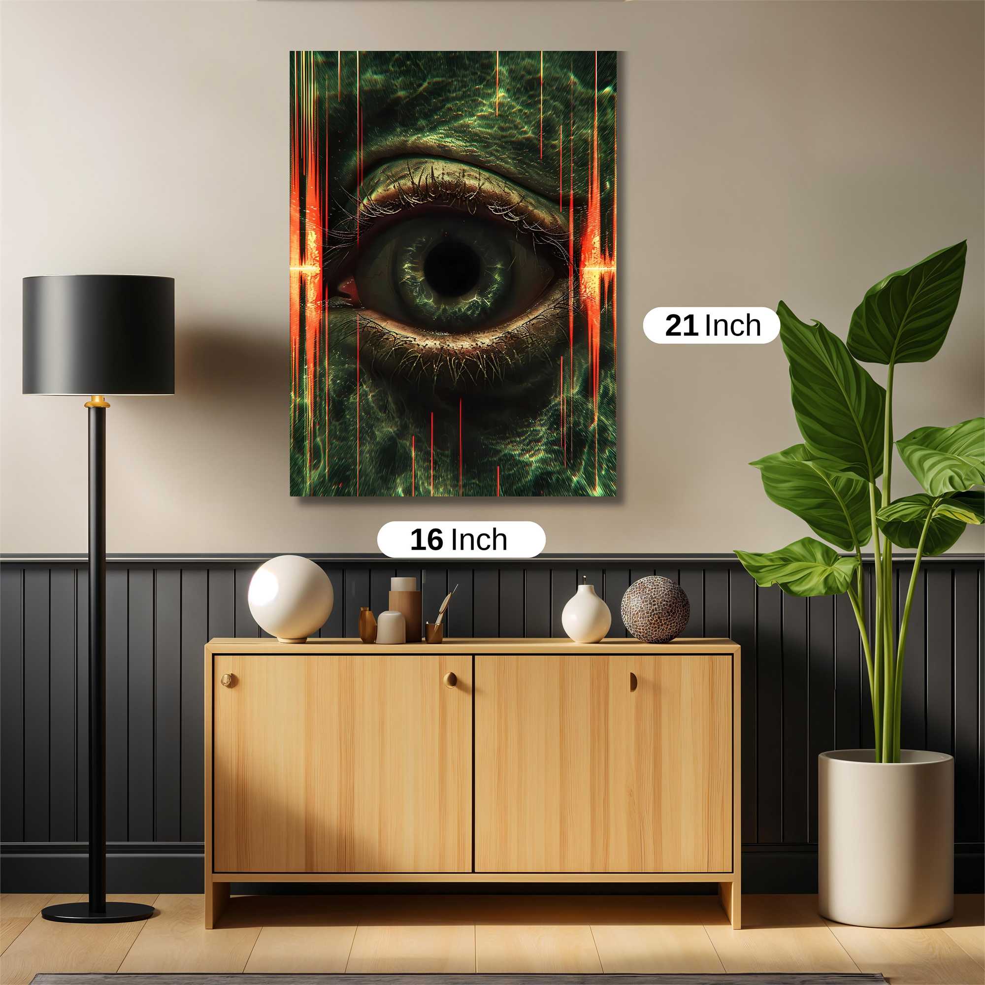 Alien Gaze Safe Wall Magnetic / M