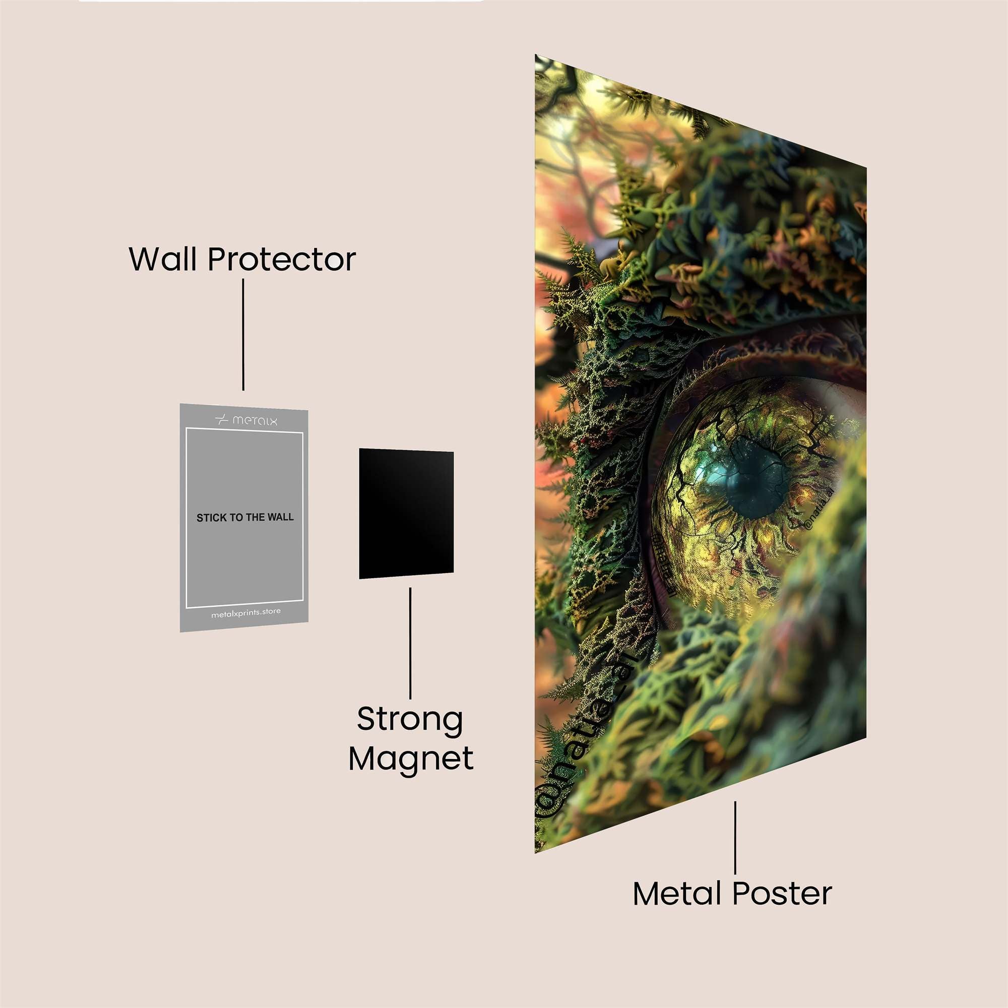 Forest Whisper Safe Wall Magnetic / M