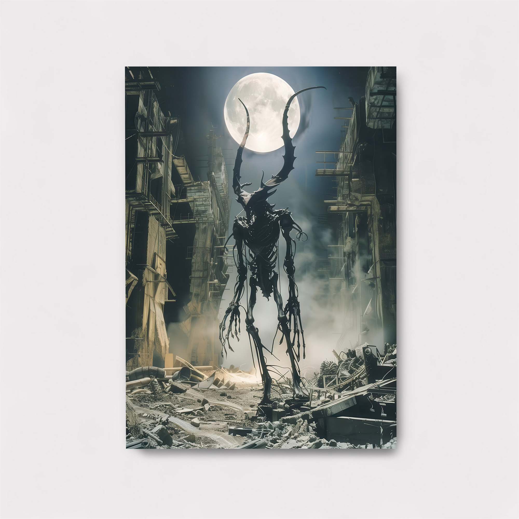 Demon Moonlit Safe Wall Magnetic / M