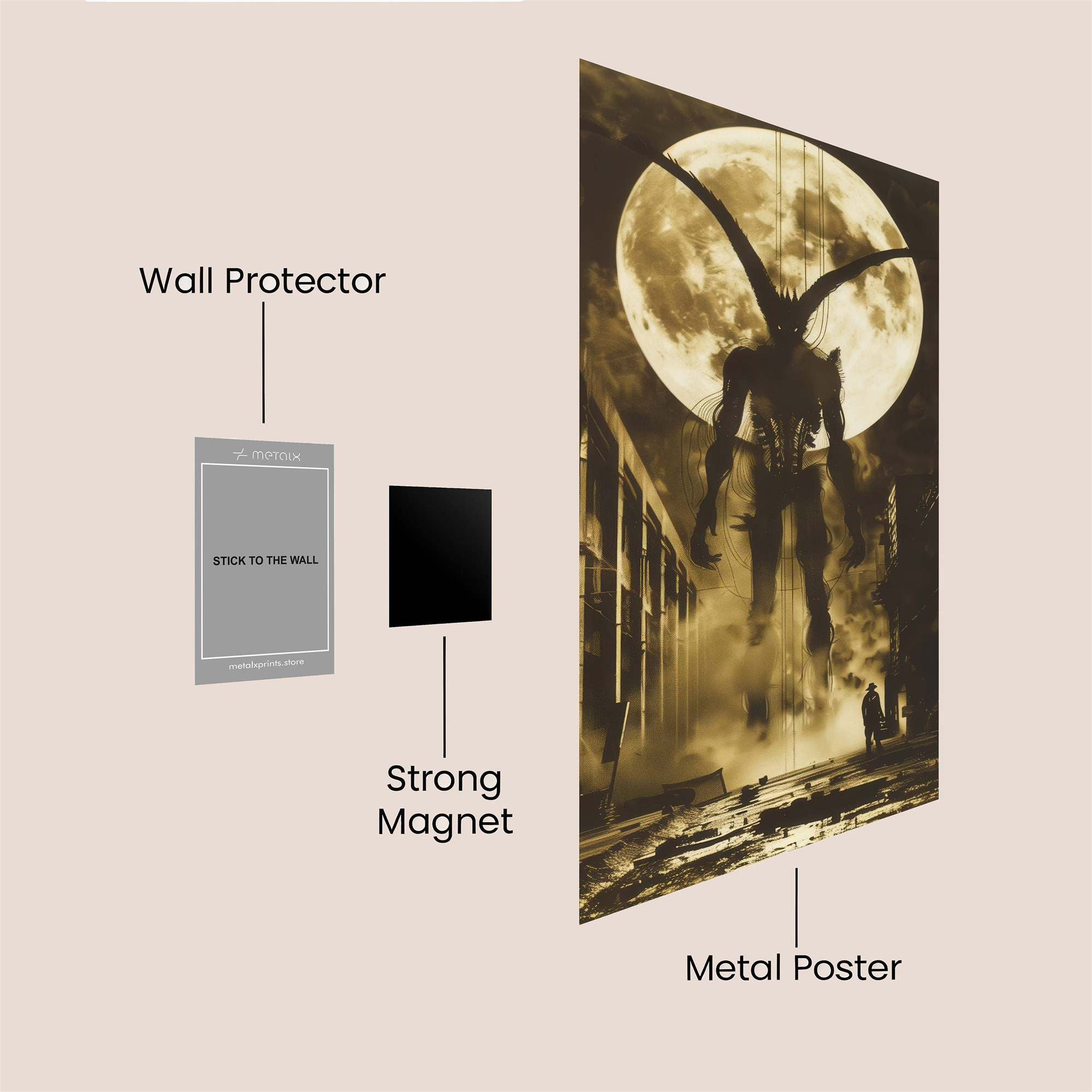 Demon Ascend Safe Wall Magnetic / M