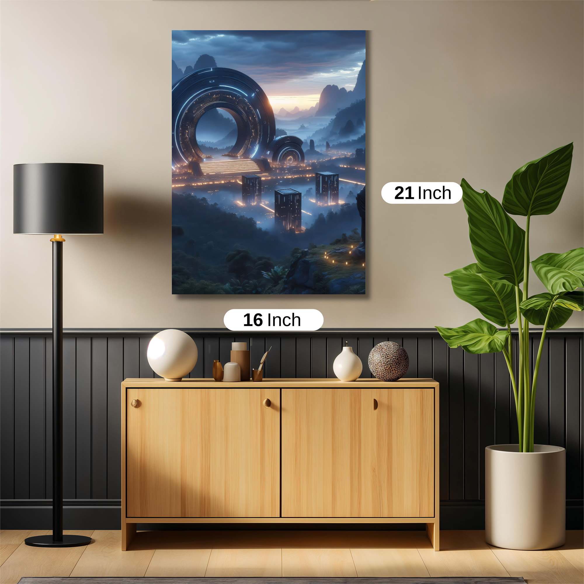 Portal Serenity Safe Wall Magnetic / M