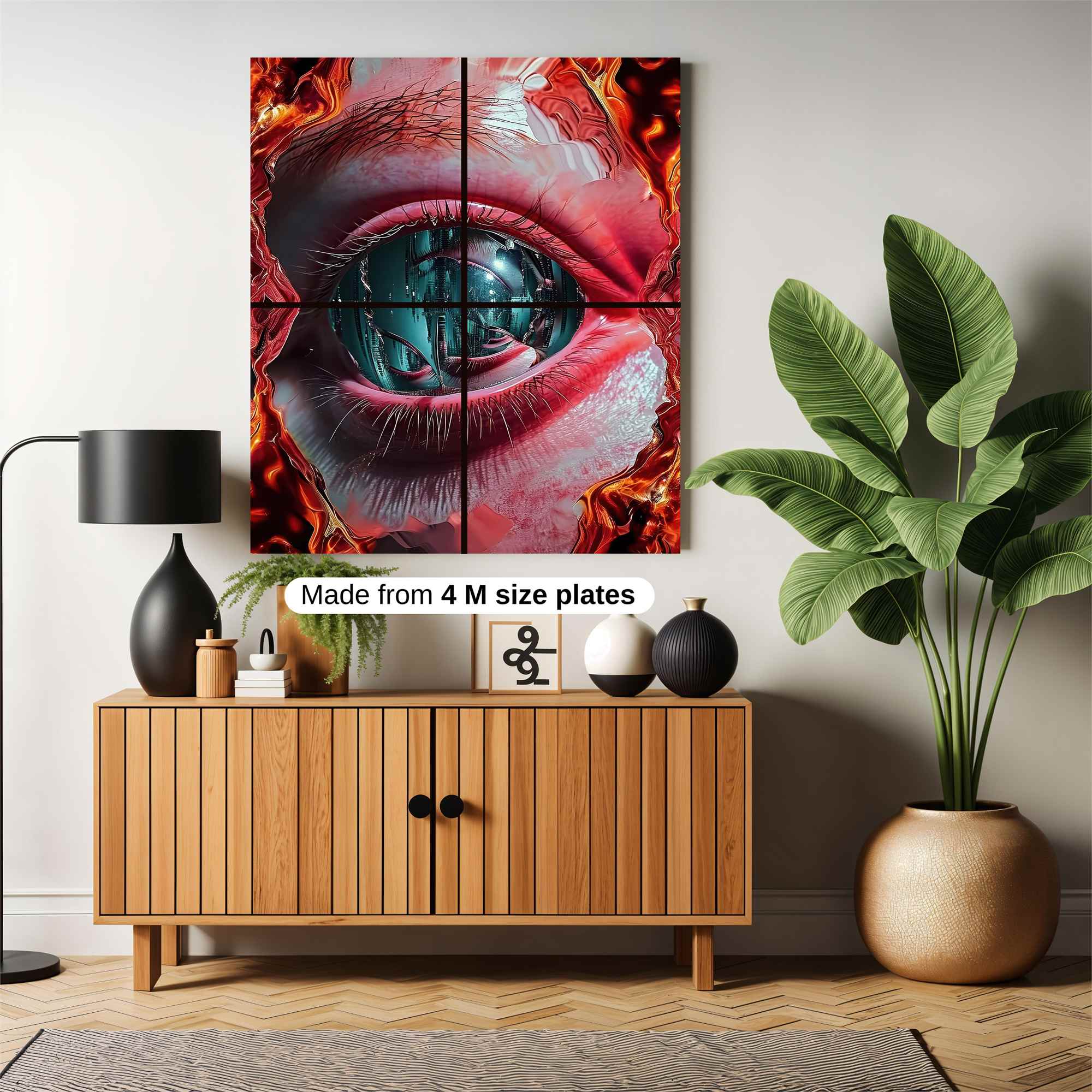 Eye Inferno Safe Wall Magnetic / M