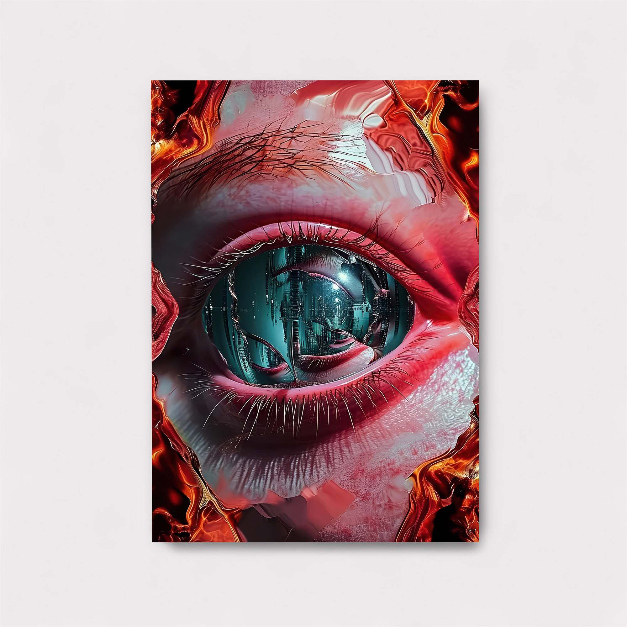 Eye Inferno Safe Wall Magnetic / M