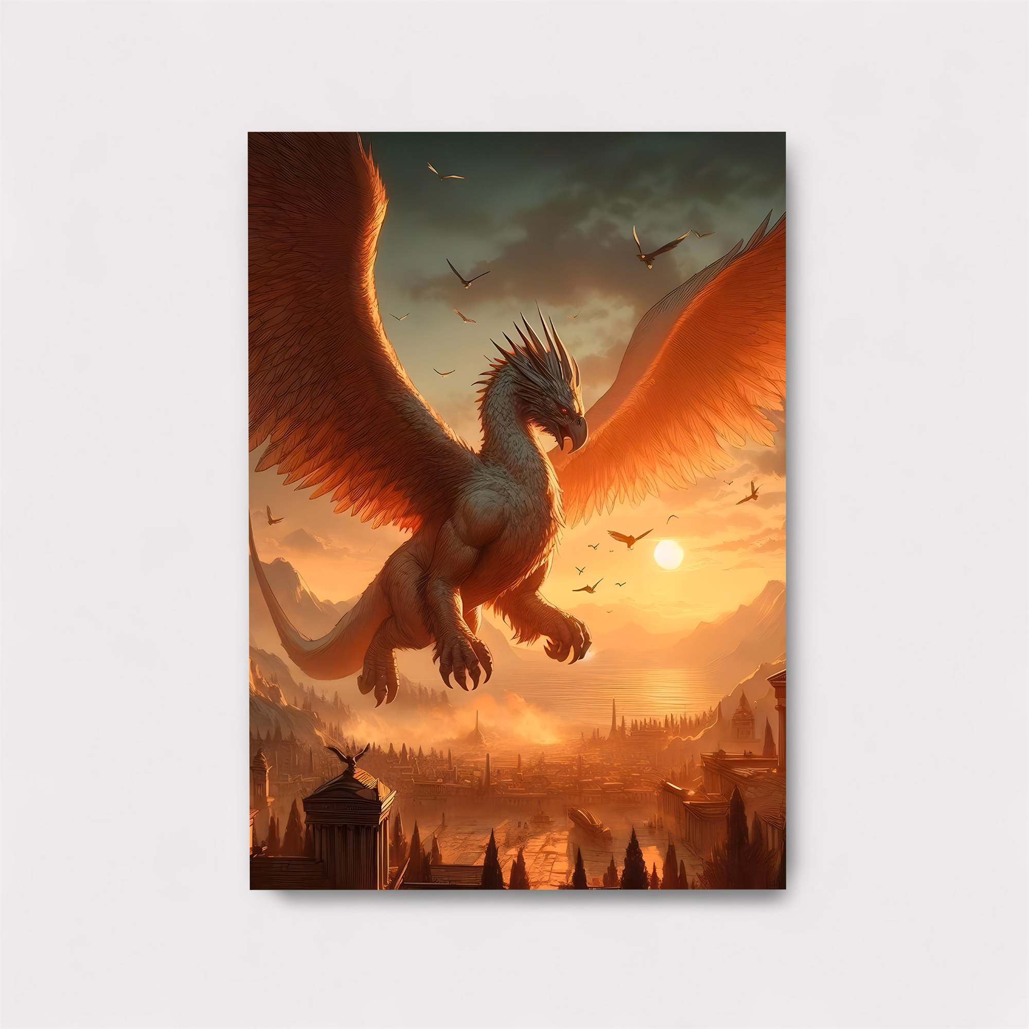 Phoenix Dawn Safe Wall Magnetic / M