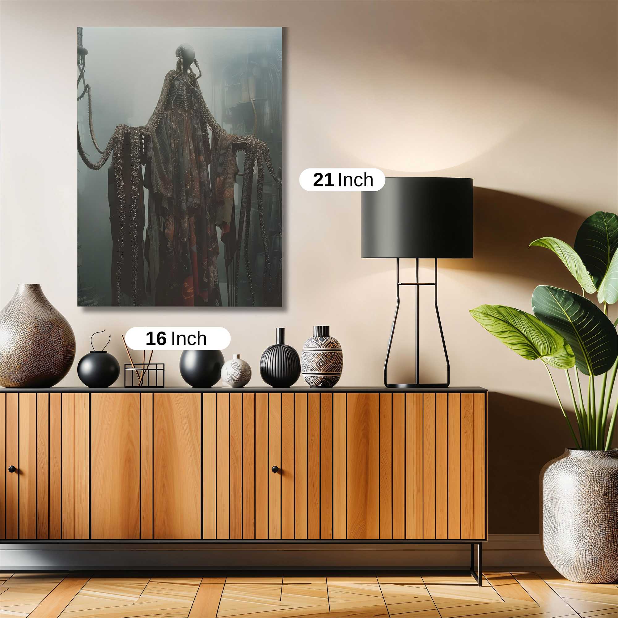 Slenderman Gloom Safe Wall Magnetic / M