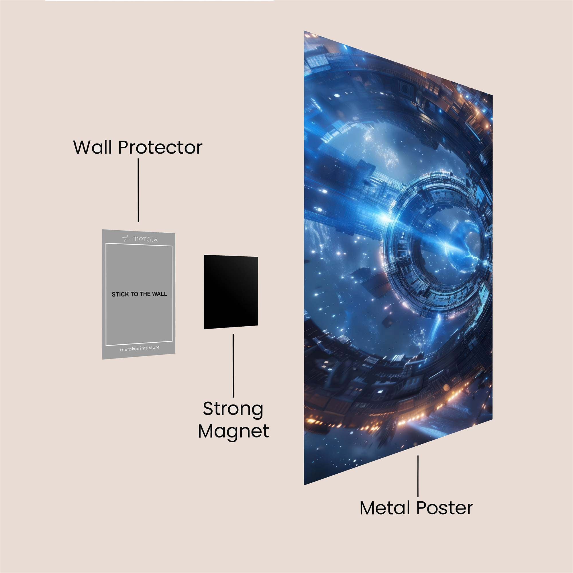 Stargate Enigmatic Safe Wall Magnetic / M