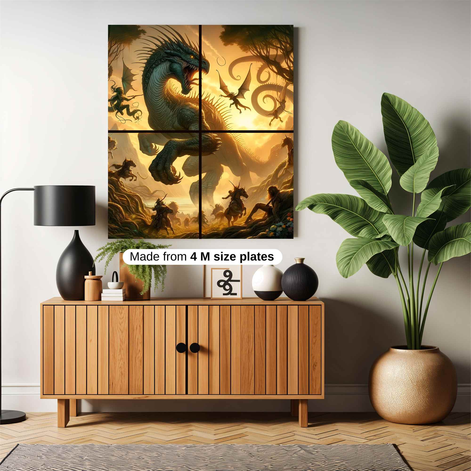 Dragon Fury Safe Wall Magnetic / M