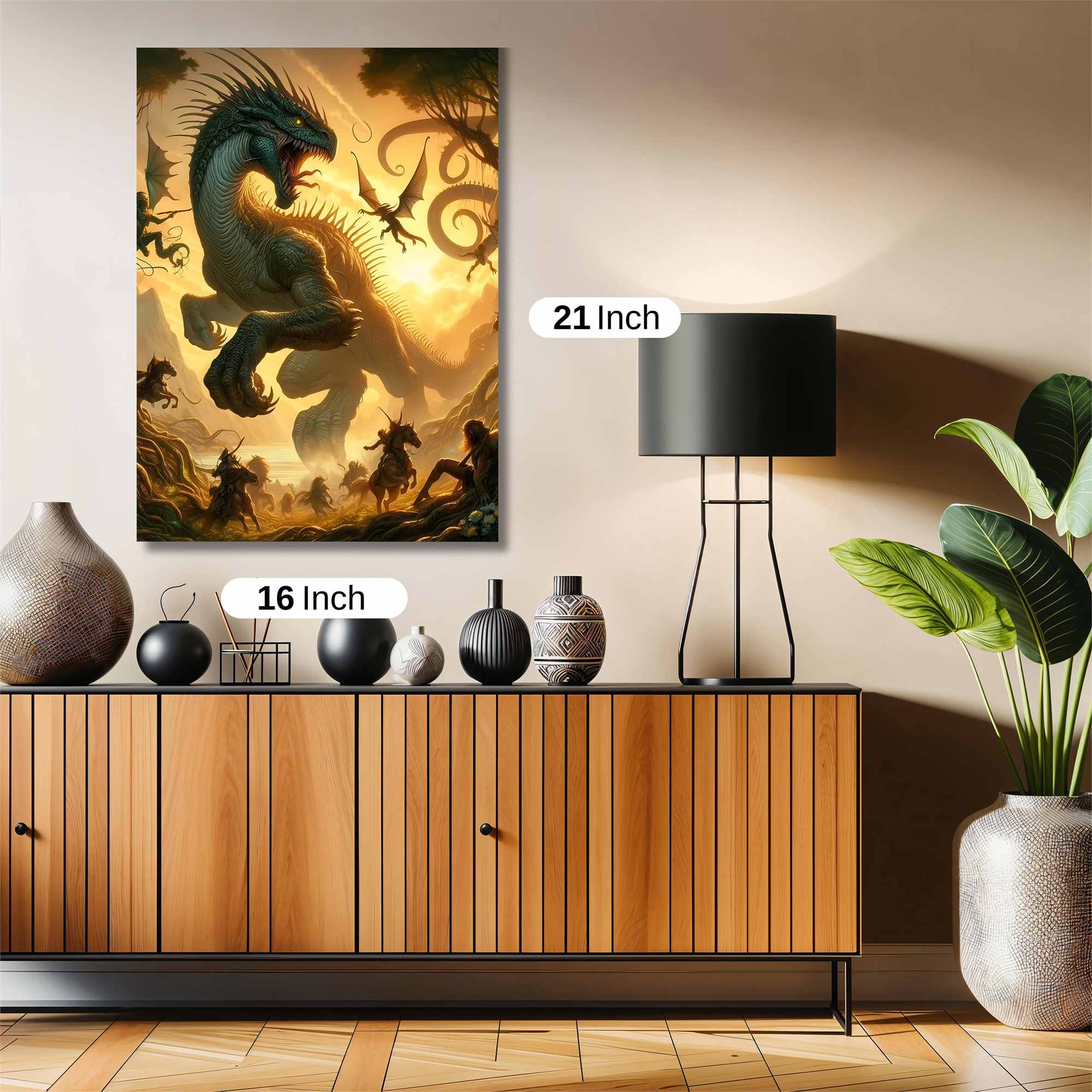 Dragon Fury Safe Wall Magnetic / M