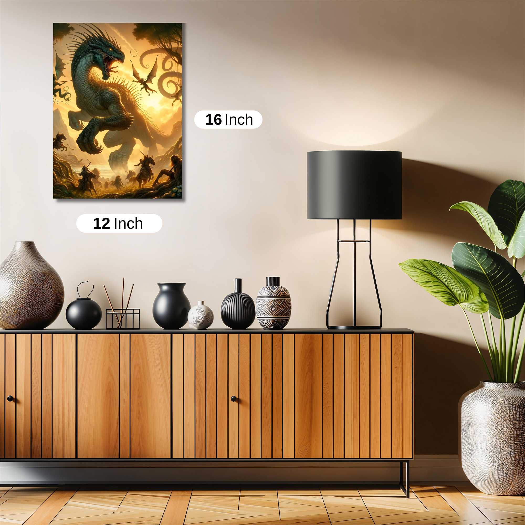 Dragon Fury Safe Wall Magnetic / M