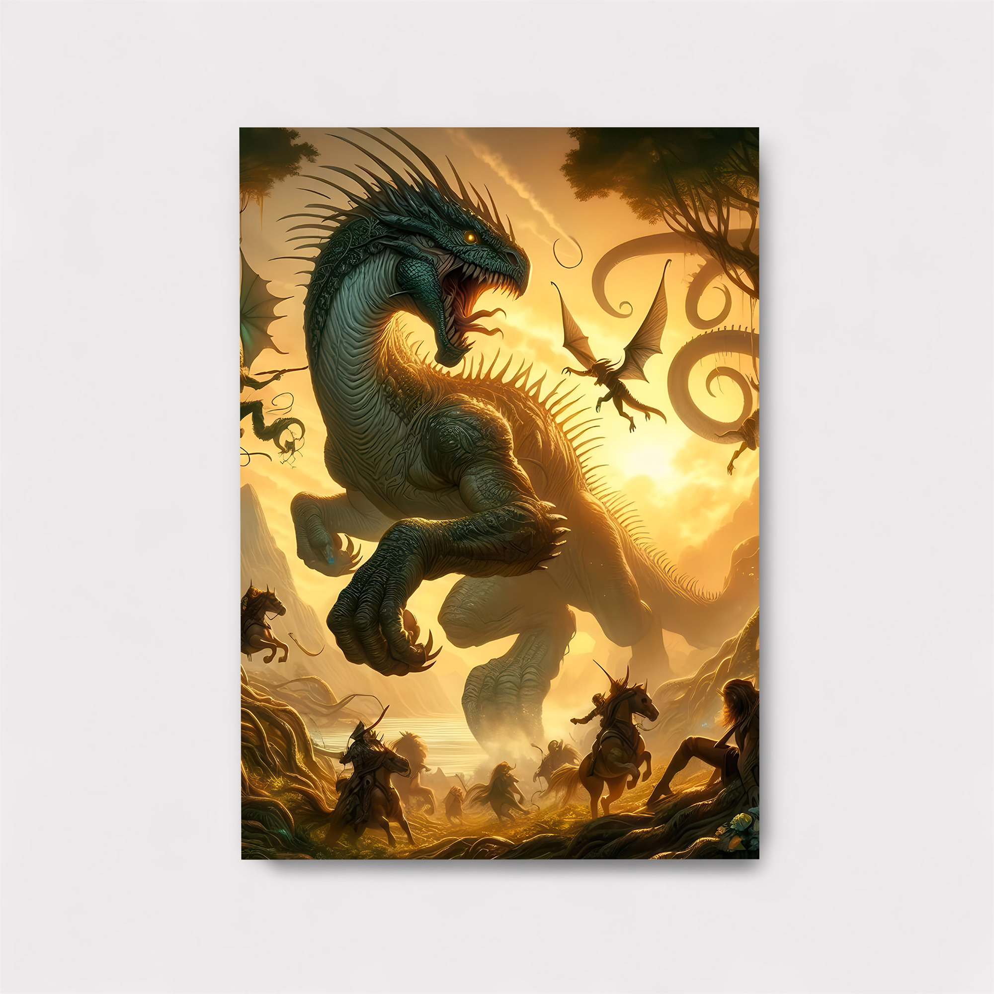 Dragon Fury Safe Wall Magnetic / M