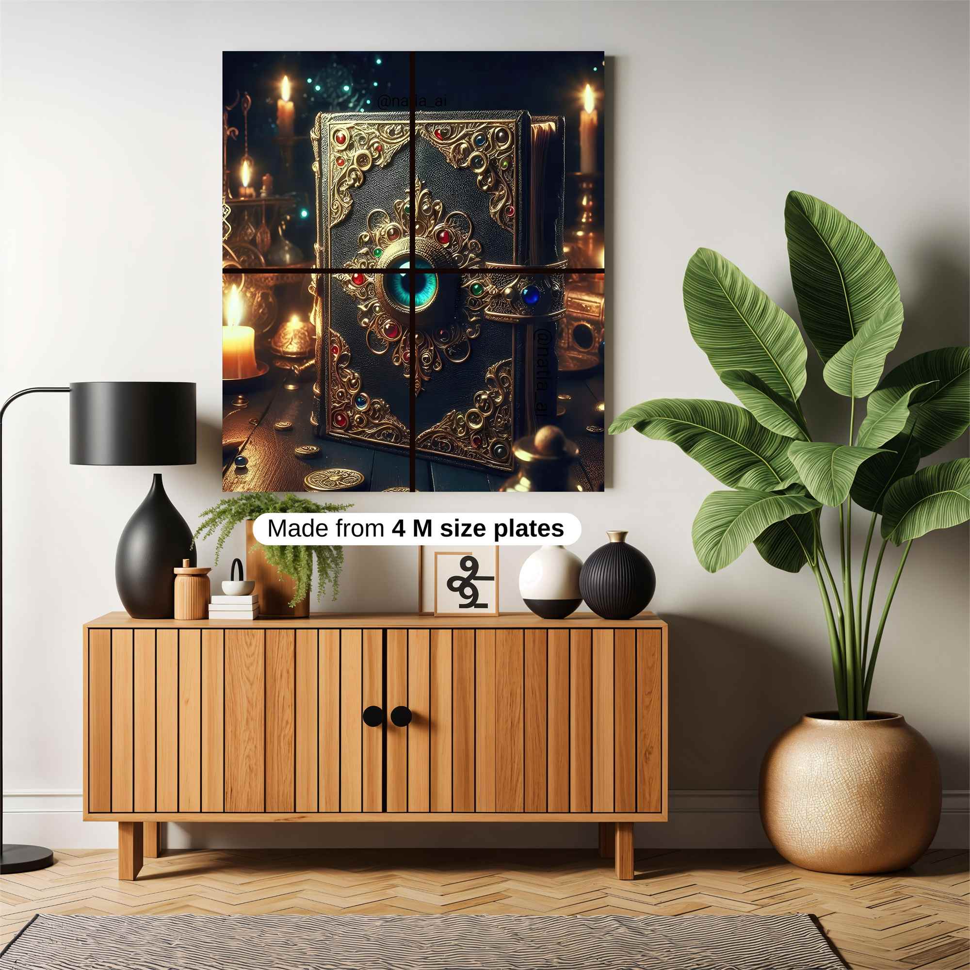 Grimoire Enigma Safe Wall Magnetic / M